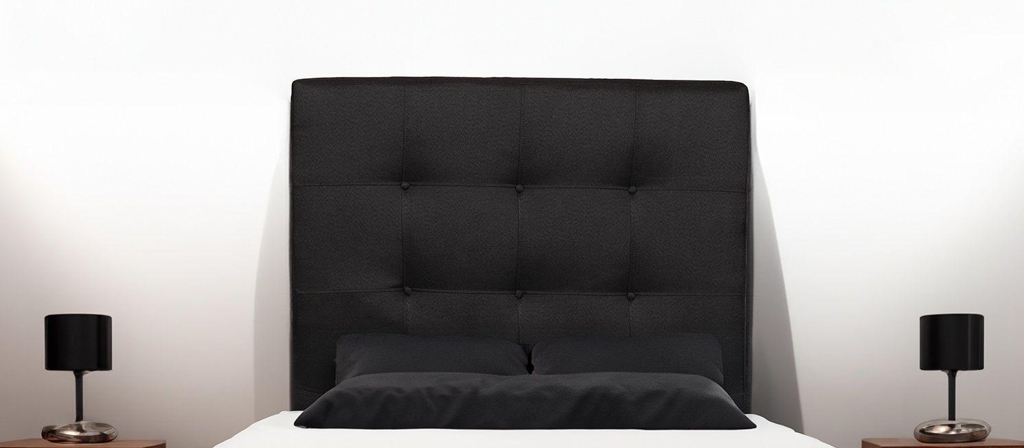 Respaldo Plaza y Media Negro Lino-2