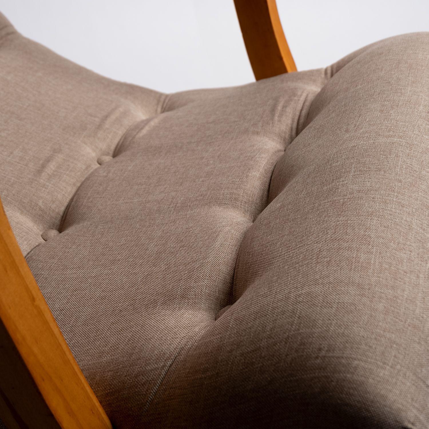 SILLA MECEDORA CON APOYA BRAZO BEIGE LINO-3