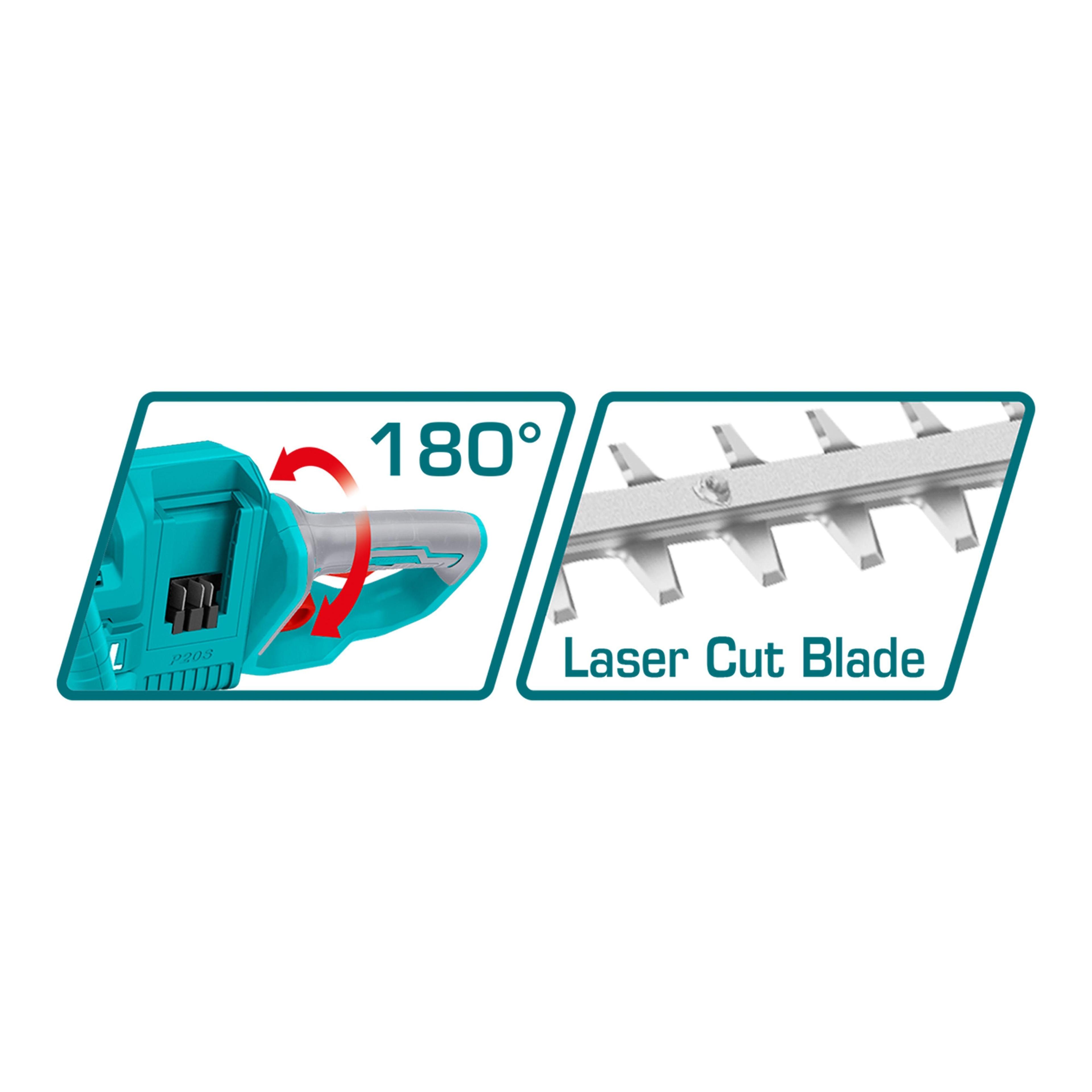 CORTASETOS INALAMBRICA 40V 25'' + CARGADOR Y BATERIA TOTAL THTLI400282-3