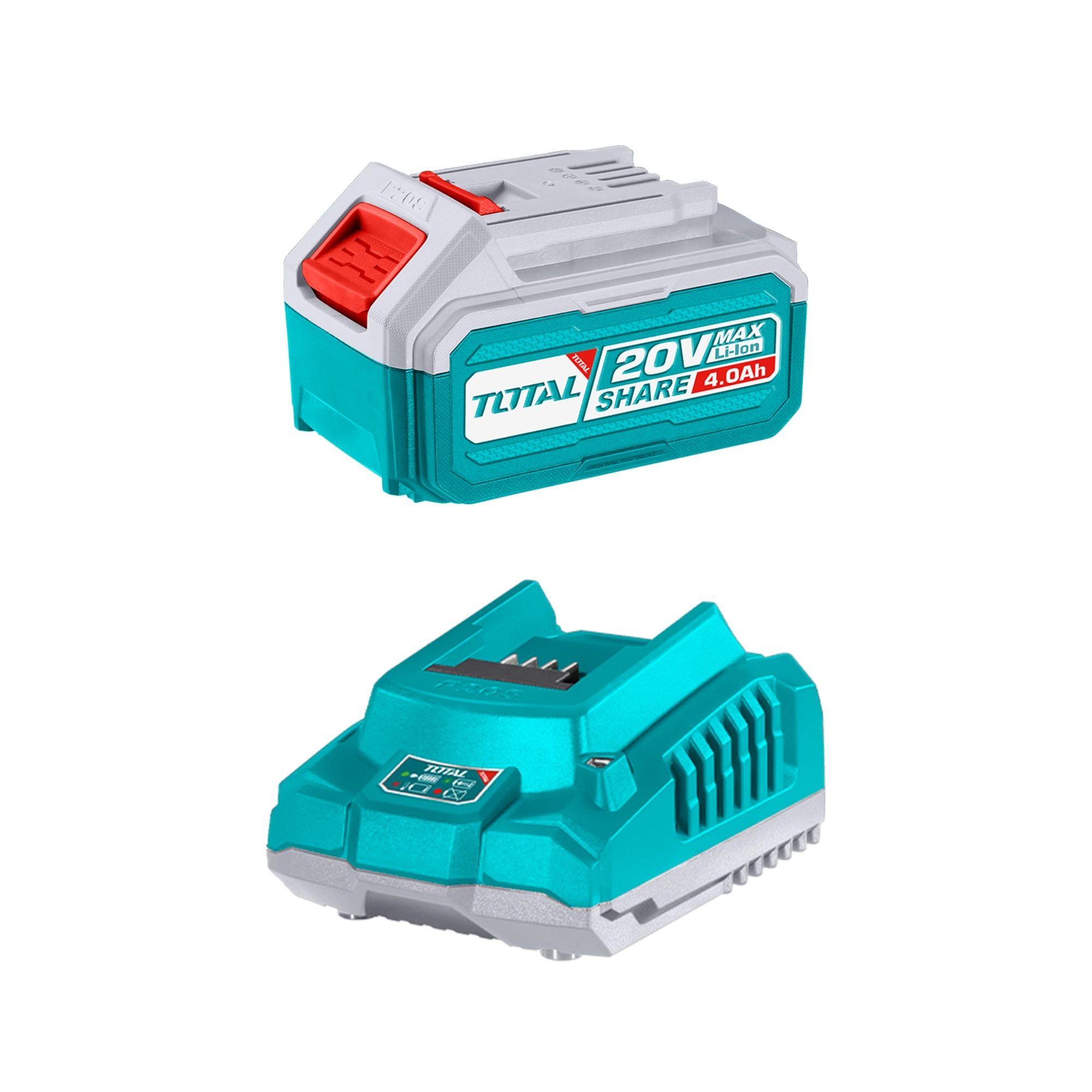 Kit 20 V Llave de Impacto, Taladro y Rotomartillo Inalámbrico Total-3