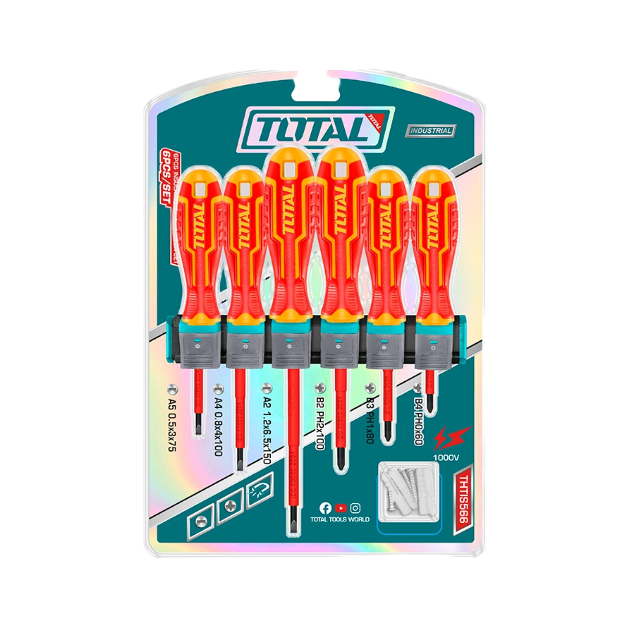 Juego Destonillador para electricista 6 Piezas Total-2