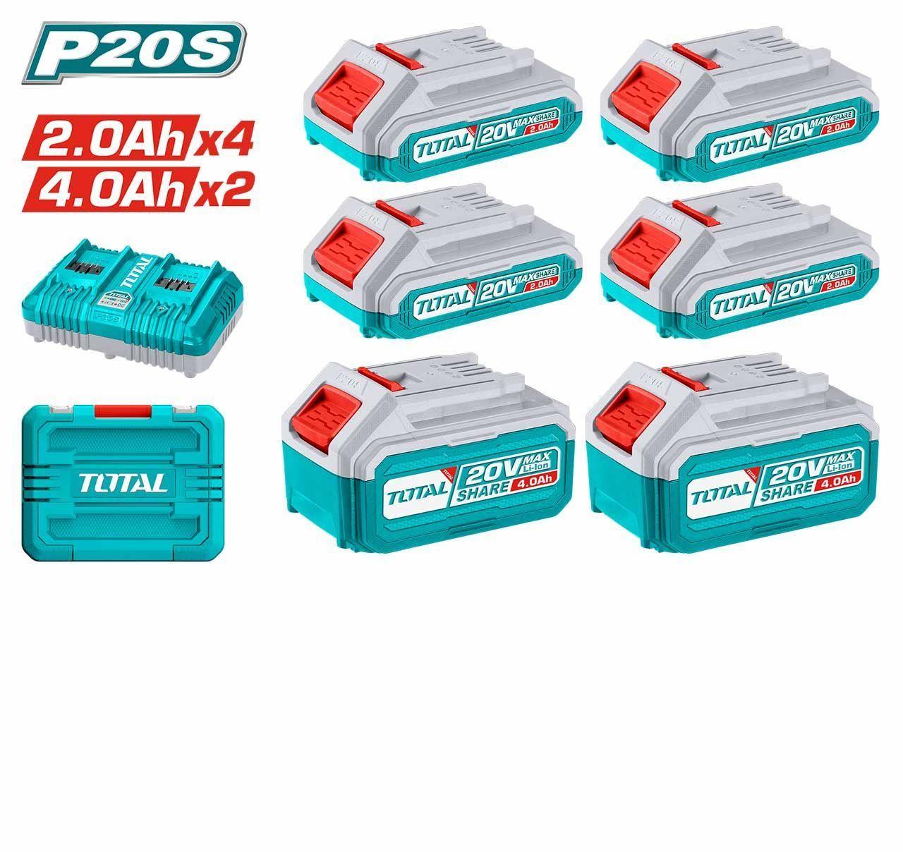 Kit de Baterias y Cargador P20s Total-2