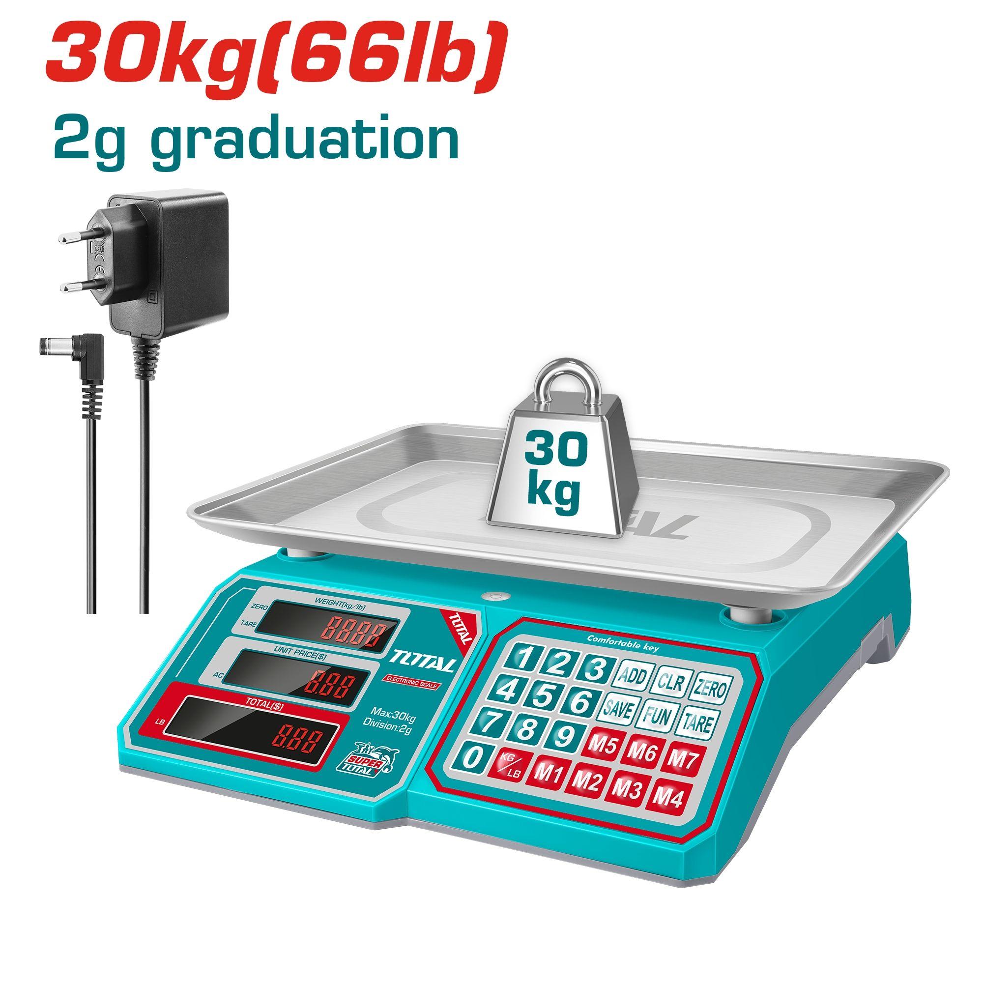 Balanza Digital 30 kg Total-2