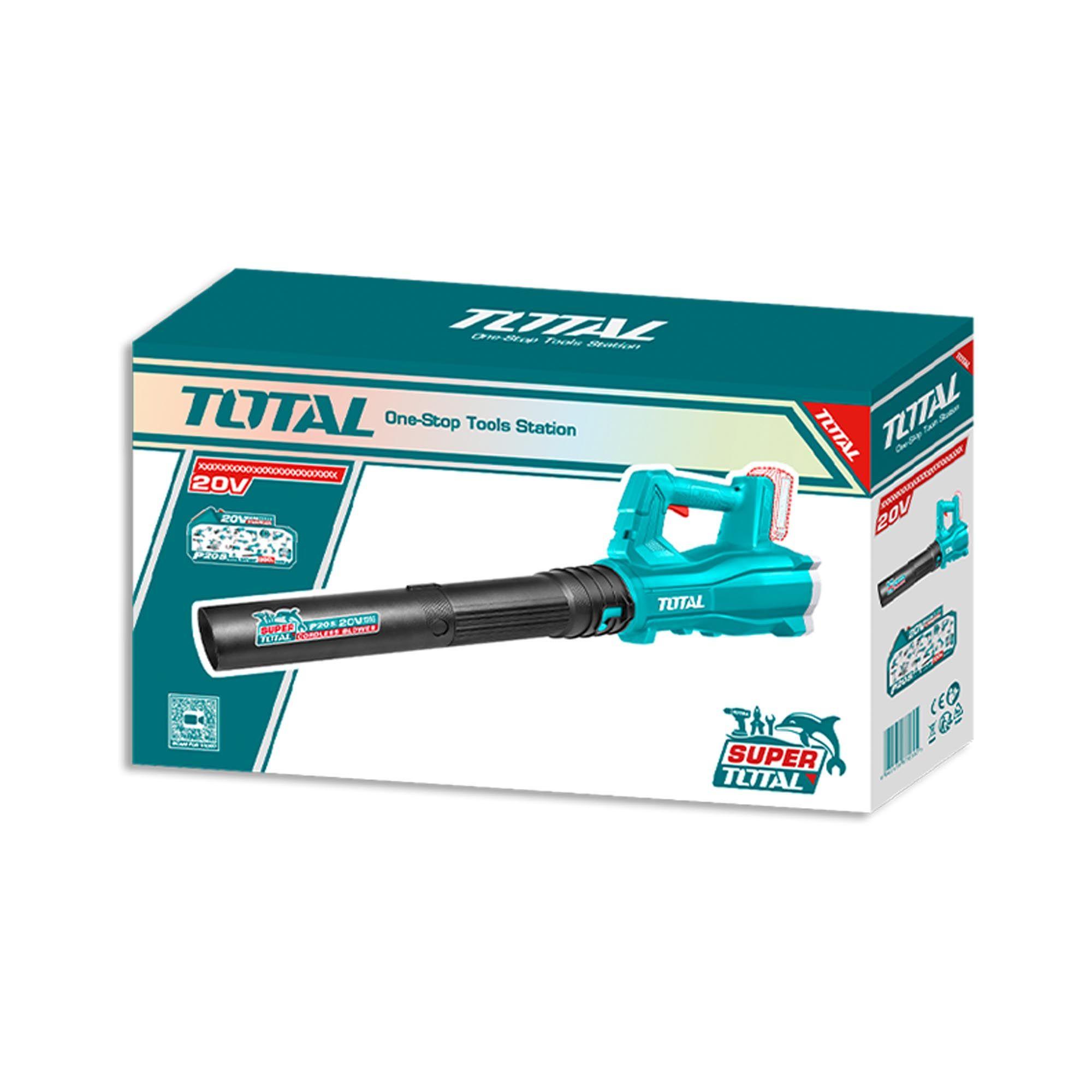 Soplador Inalambrico  Litio-ion 20V con Bateria y Cargador Total-3