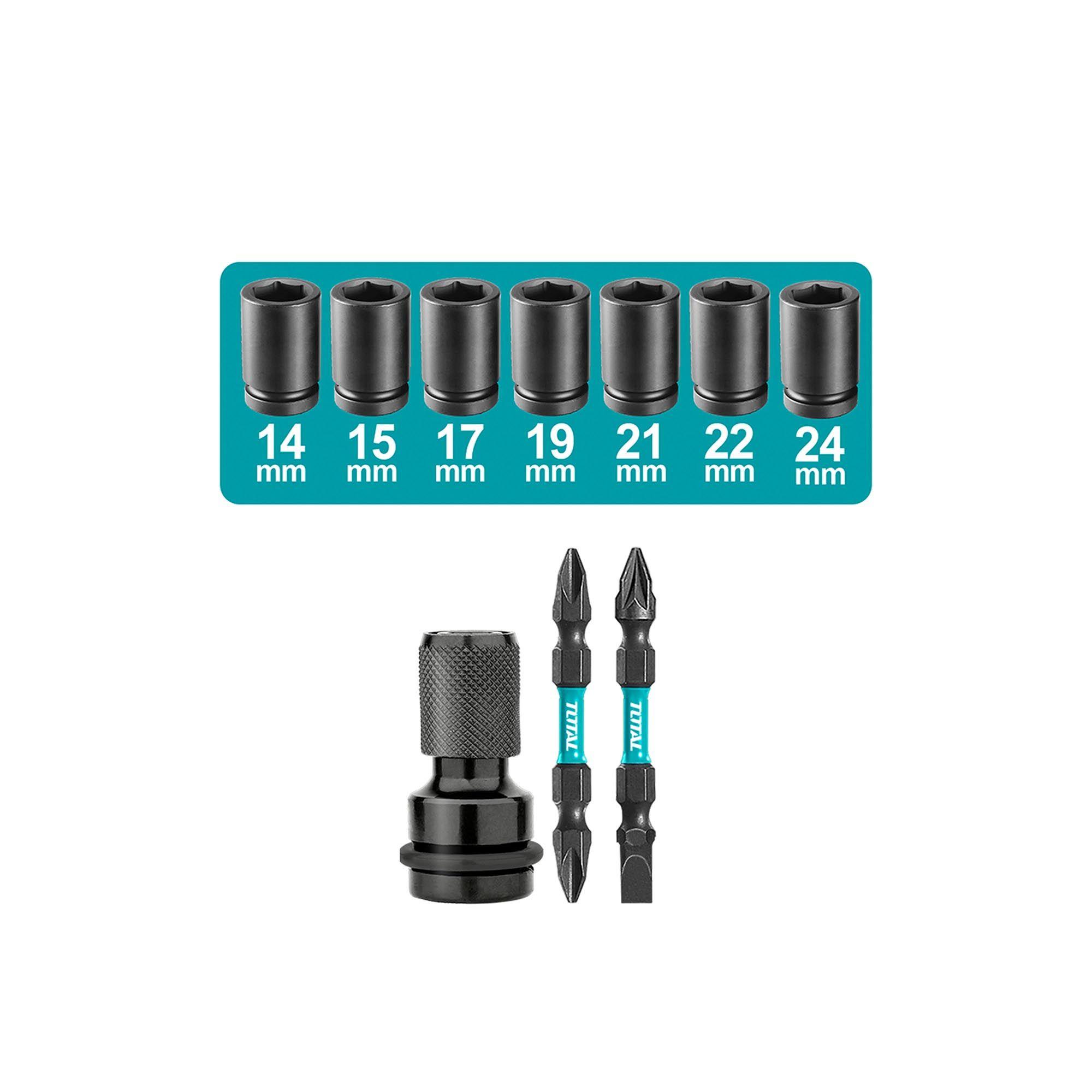 Llave Impacto inalámbrica torque 750 Nm brushless 42V Total-2