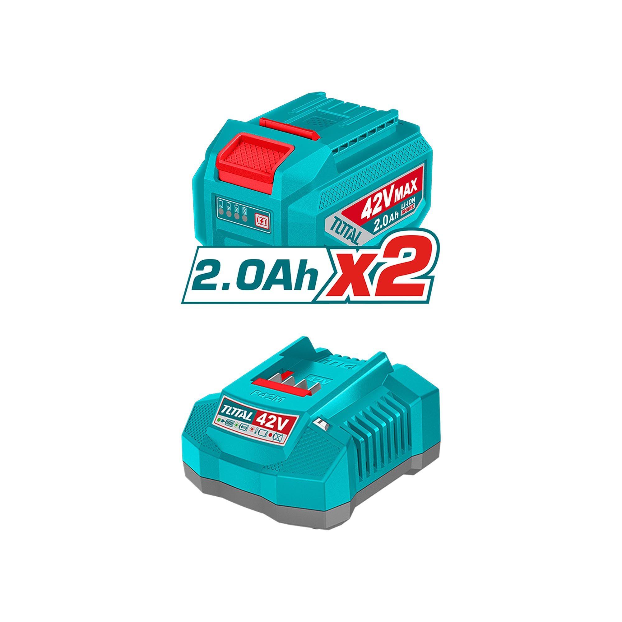 Llave Impacto inalámbrica torque 750 Nm brushless 42V Total-3