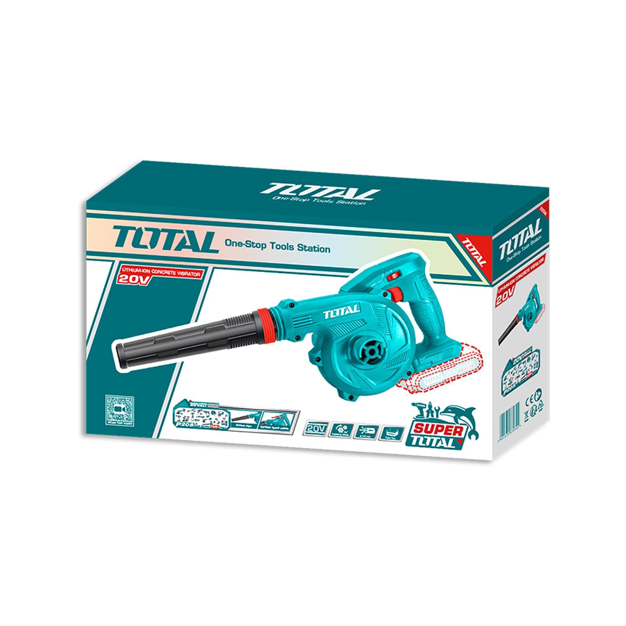 Soplador Inalámbrico 20V Litio Ion sin BateriaTotal-2