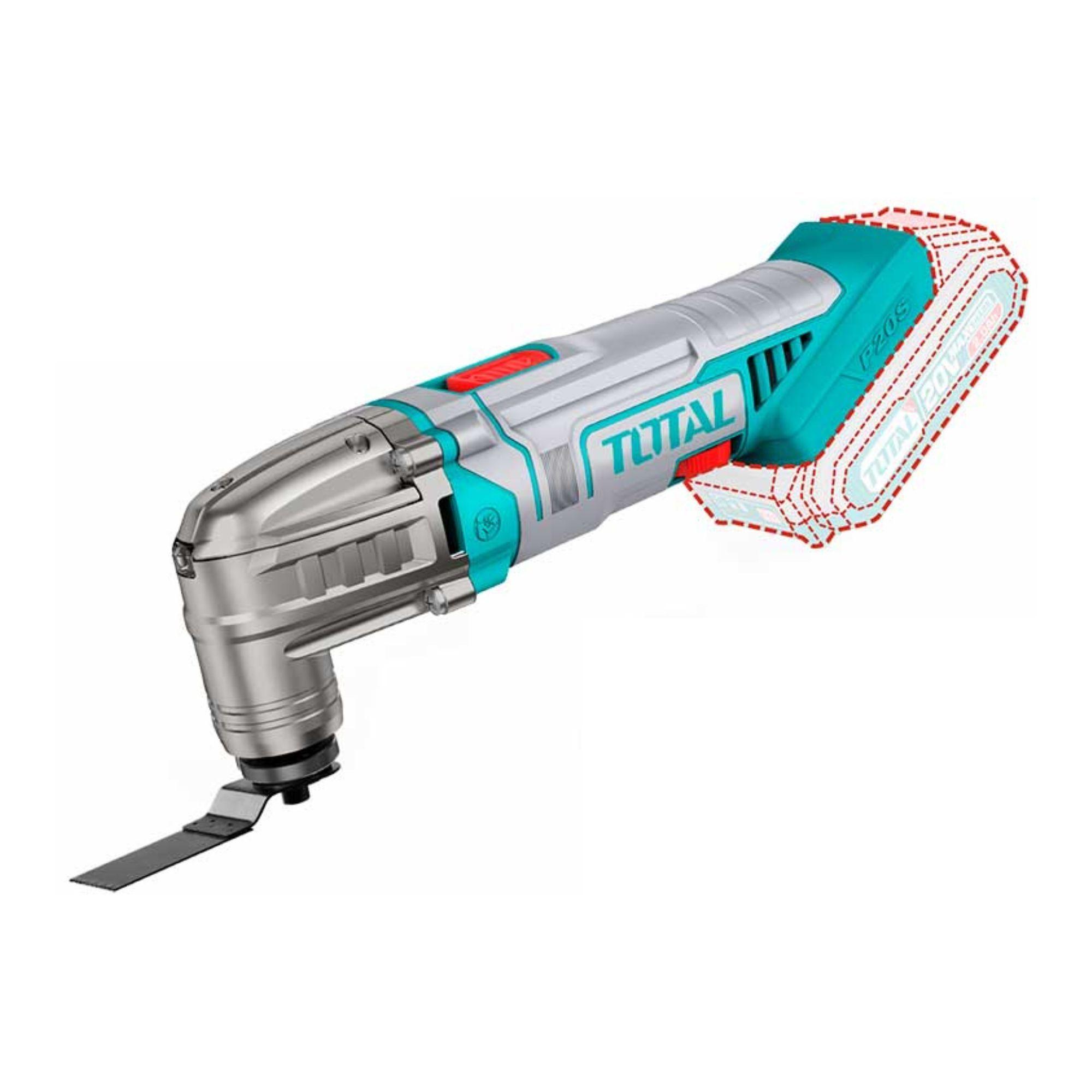 Kit Pistola de Calor y Multiuso Inalámbrico 20V Total-2