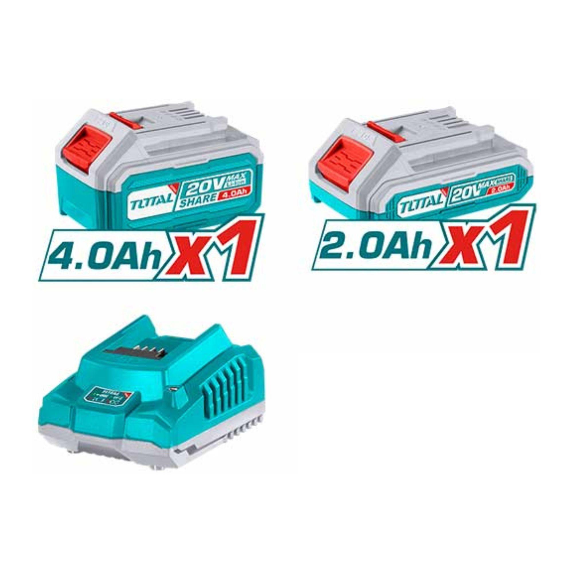 Kit Pistola de Calor y Multiuso Inalámbrico 20V Total-3