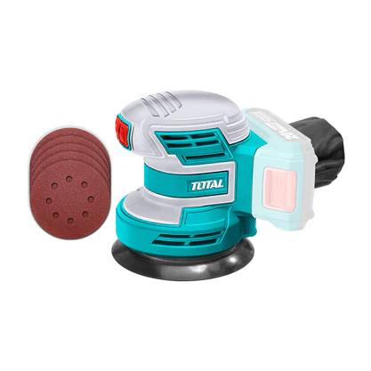 LIJADORA ORBITAL INALÁMBRICO 20V 125MM LITIO-ION 20V TOTAL-0