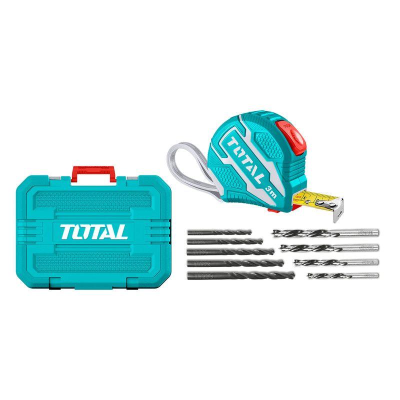 Set Herramientas con Taladro 115 piezas Total-4