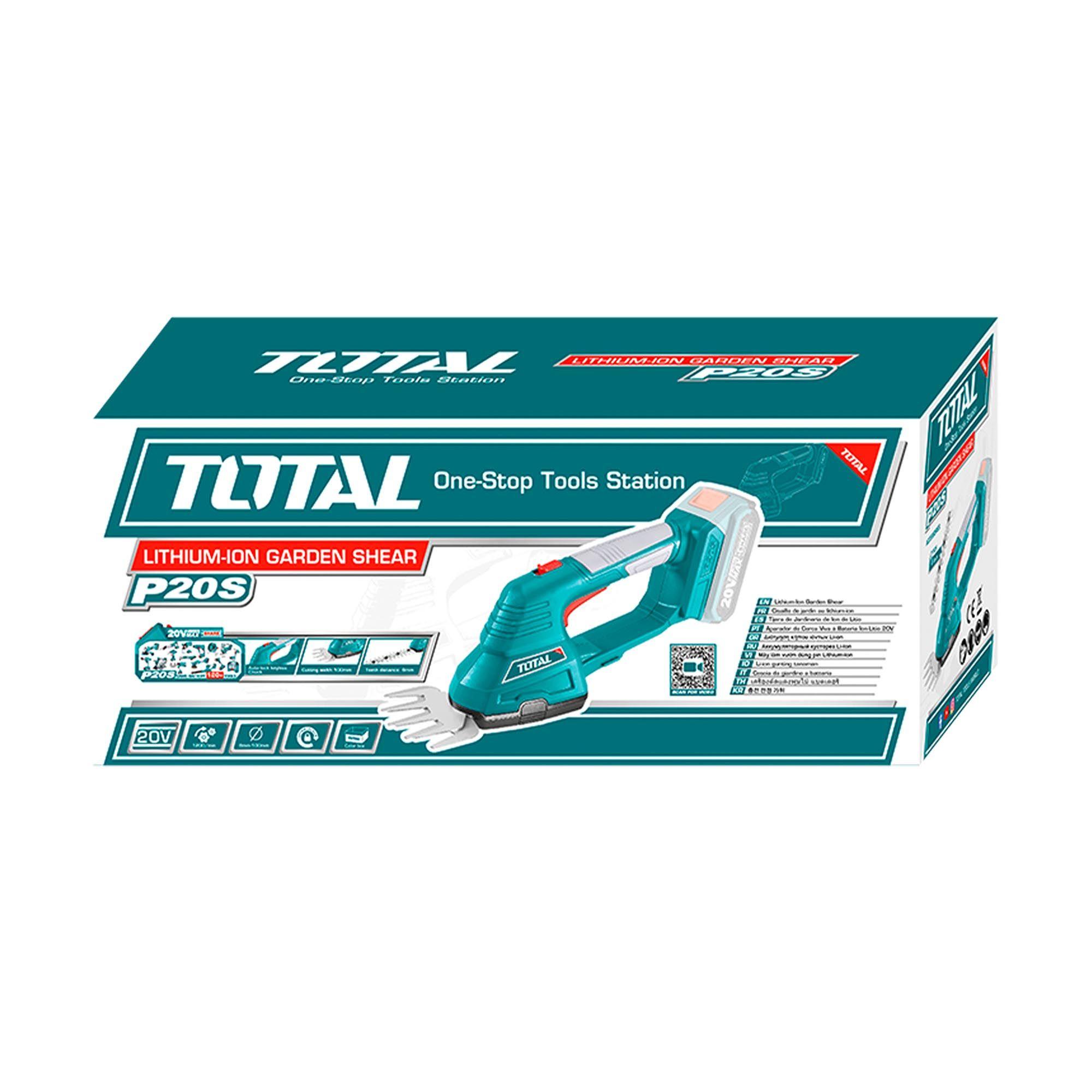 Cortasetos Inalambrico 20V Total-2
