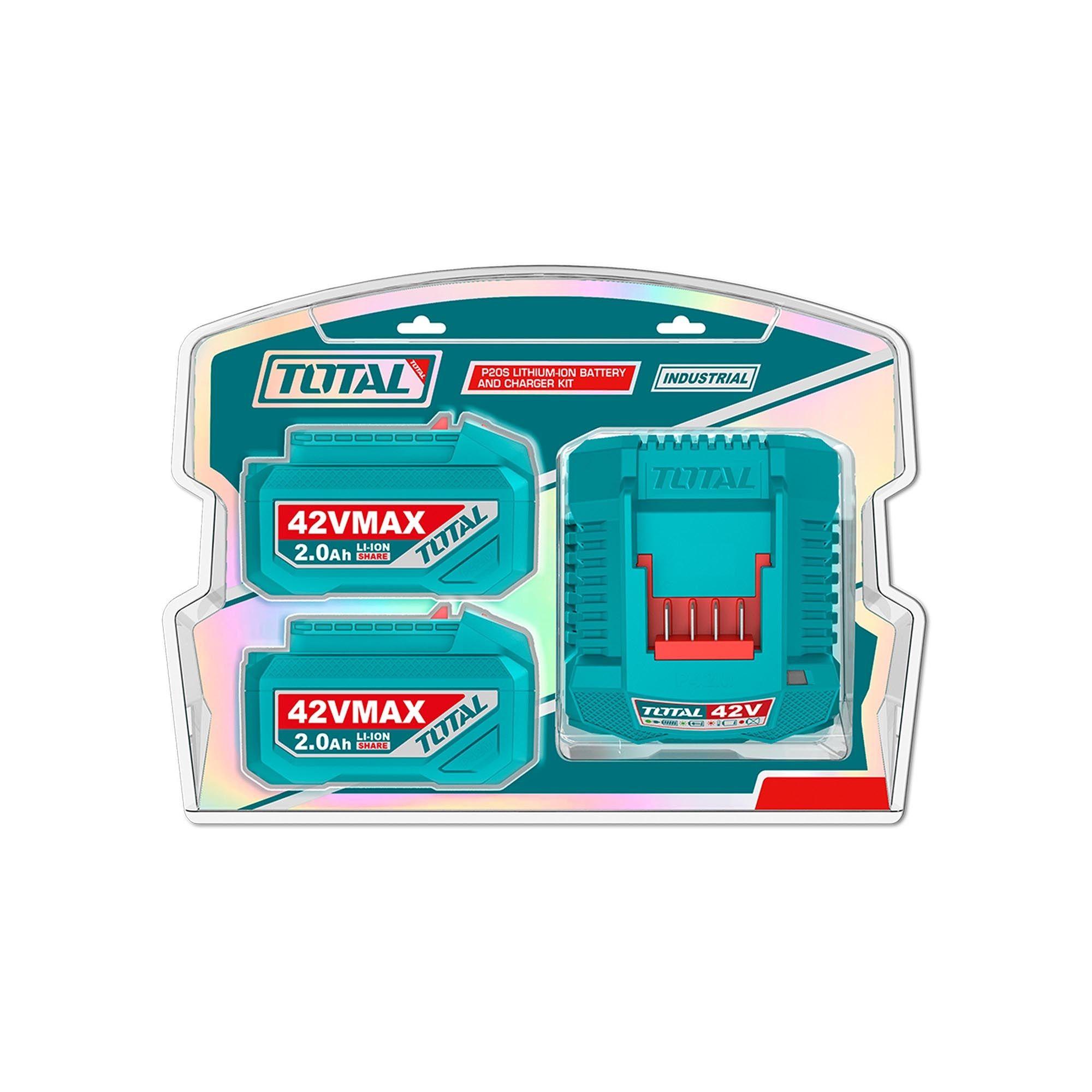 Kit batería y cargador de batería P42M 42V Total-2
