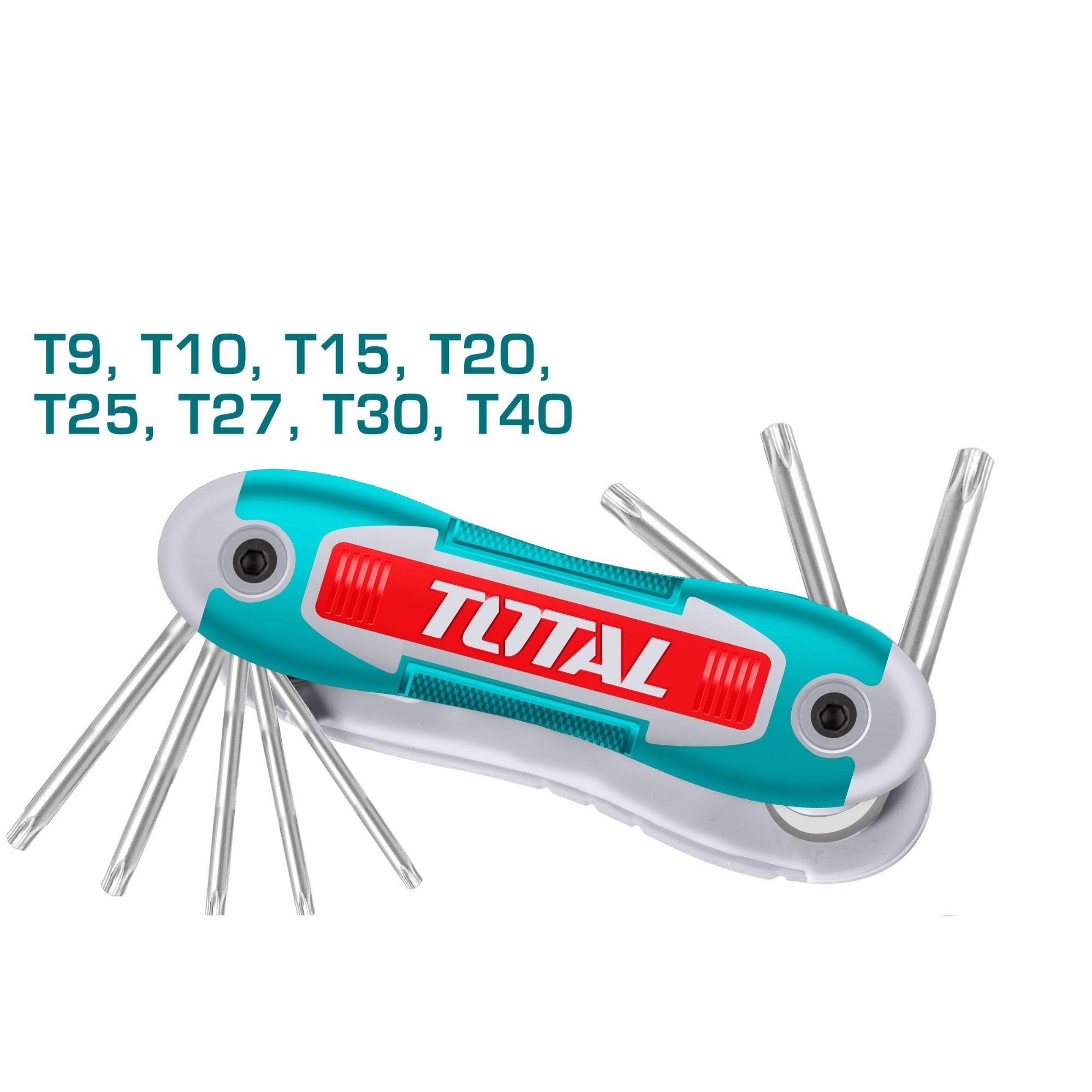 Juego Llave Estrella 8 Piezas Total-2