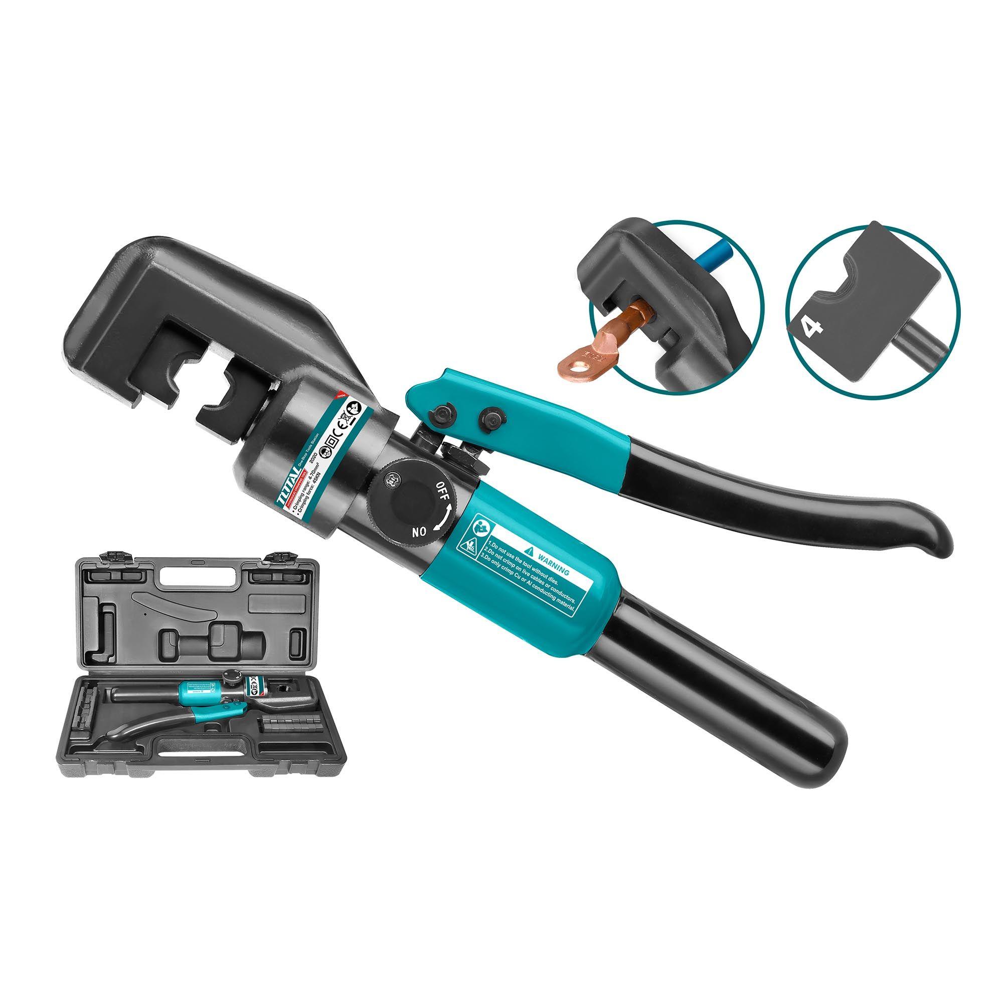 Prensa Hidráulica para Terminales 45 kN 4-70 mm2 Total-0