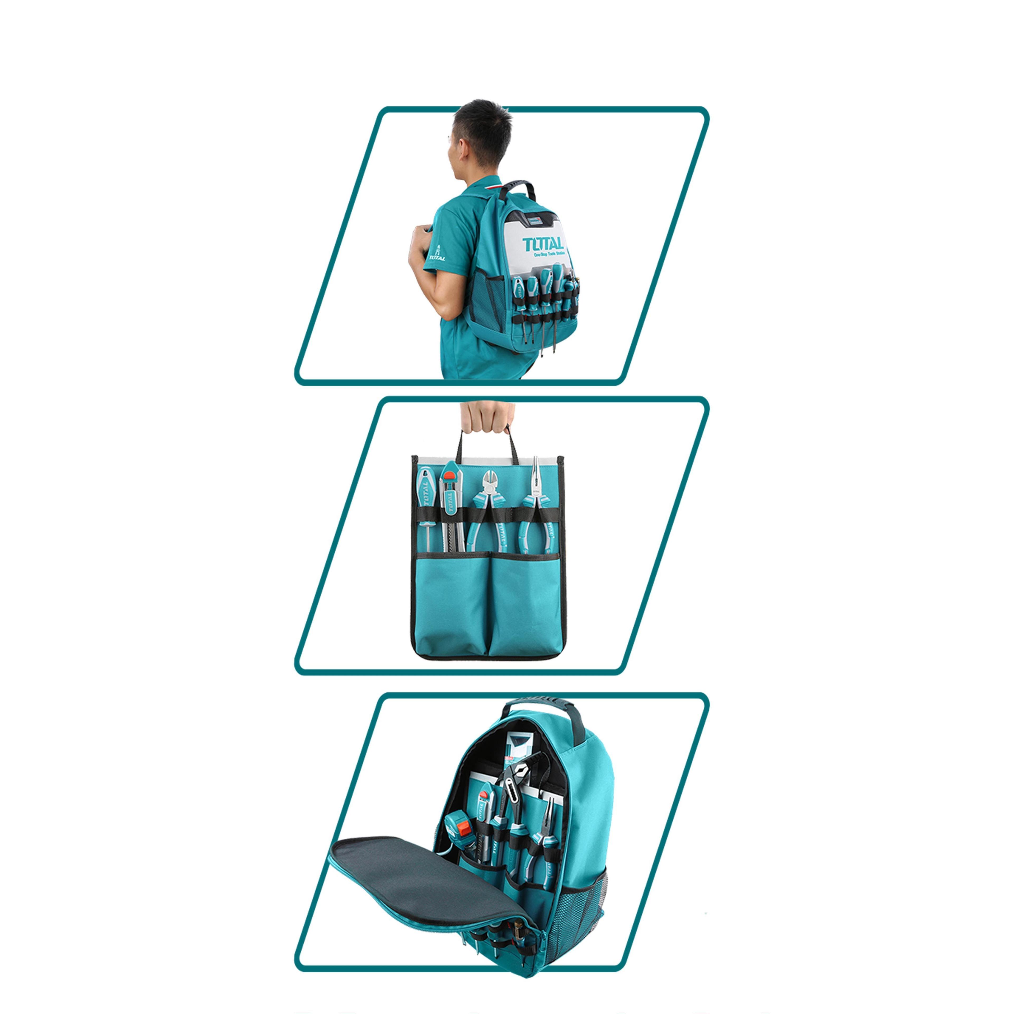 Mochila Porta Herramientas Total THBP0201-2