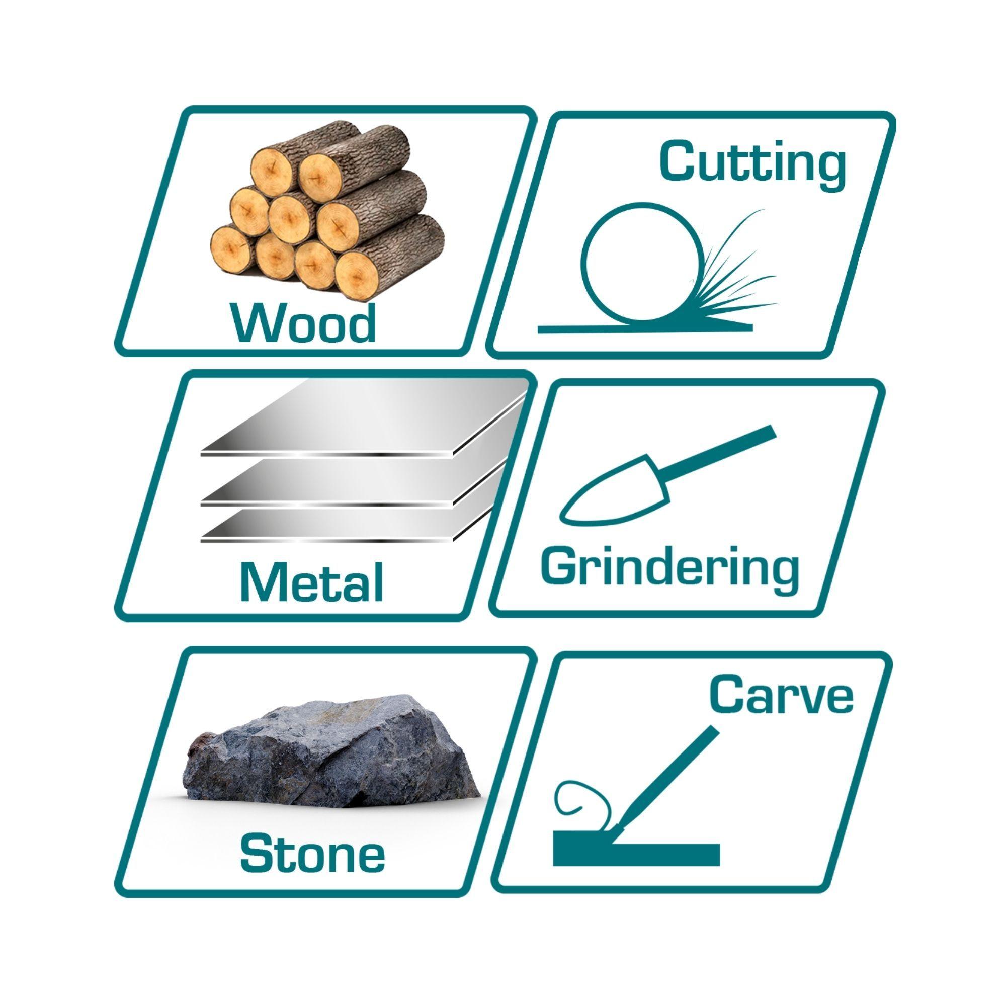 Juego Accesorios para Minitorno 73 Piezas Total-3