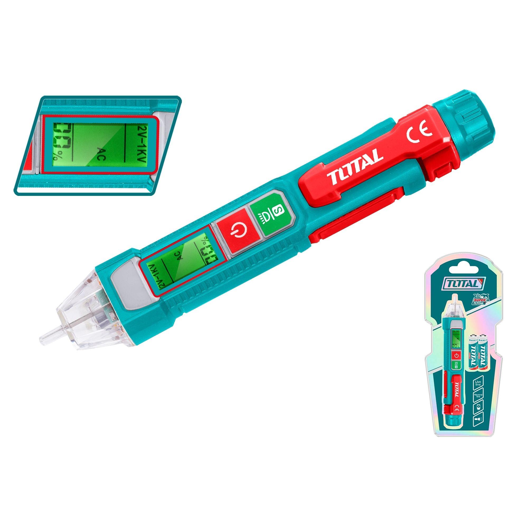 Detector de Voltage 12V - 1000V Total-0