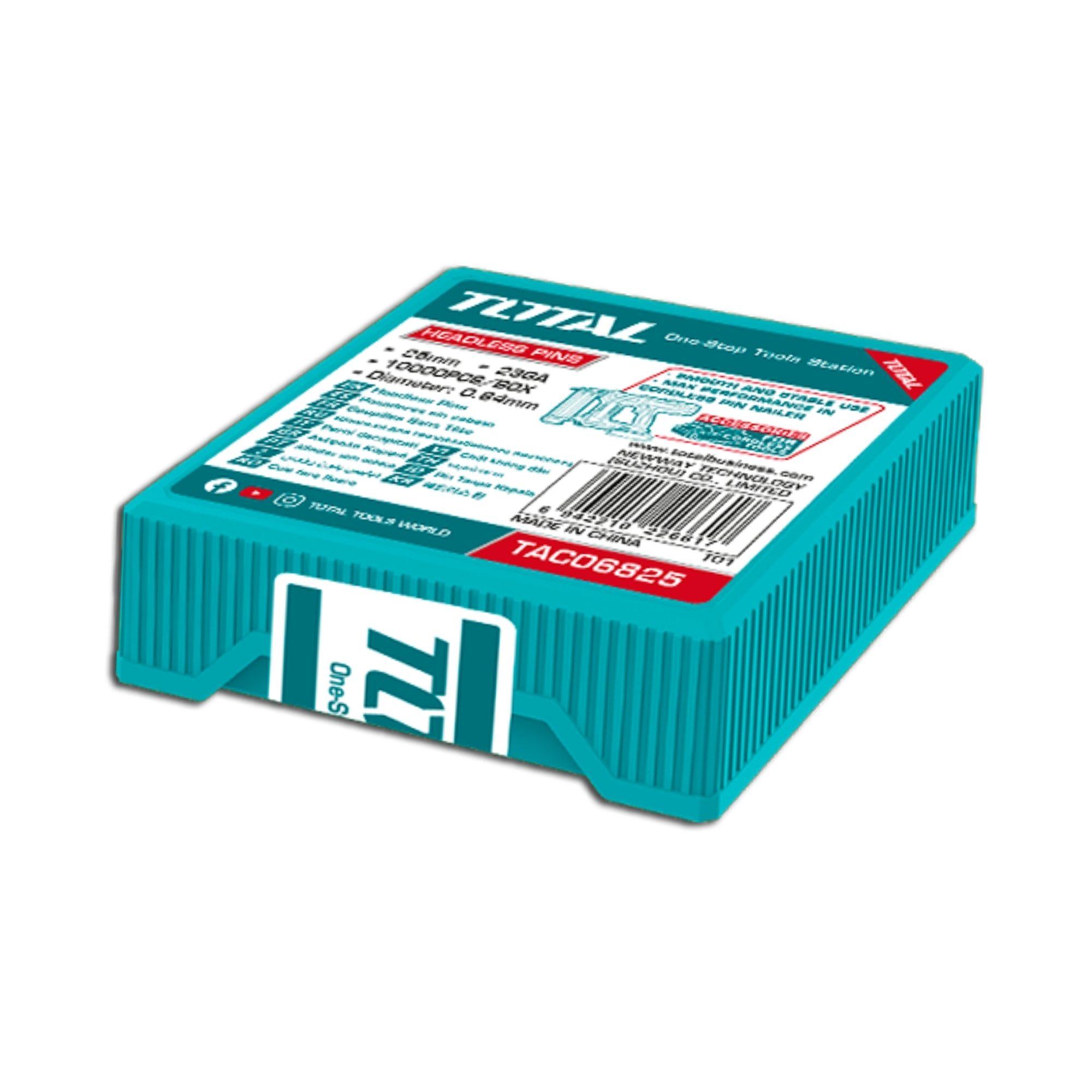 Clavos para Clavadora Inalambrica 25mm 23ga Total-2