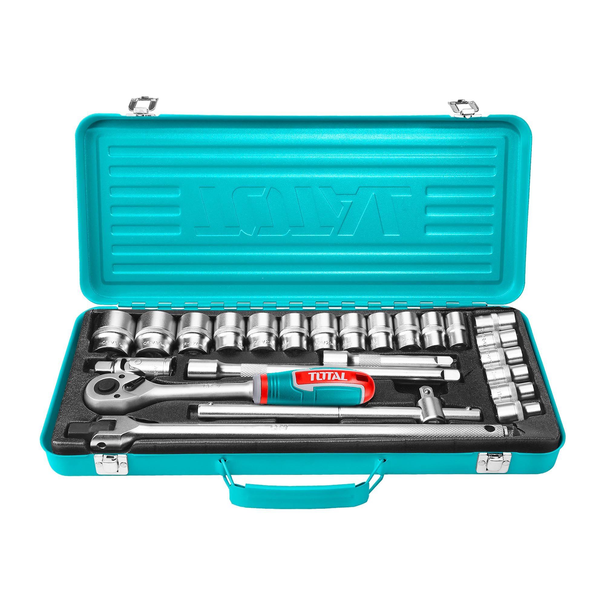 Juego de Llave con Dados 24 Piezas Total-1