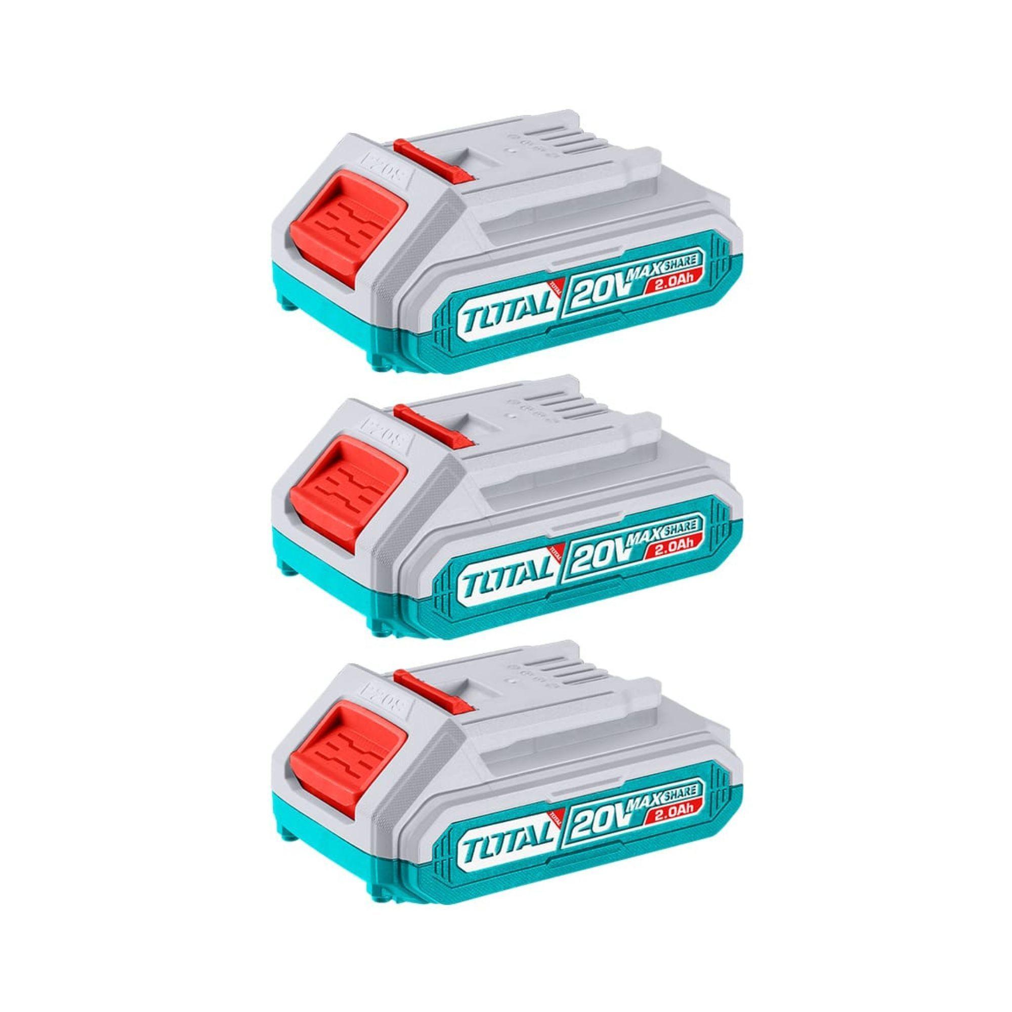 Kit 3 Baterías P20S 2.0AH Total-2