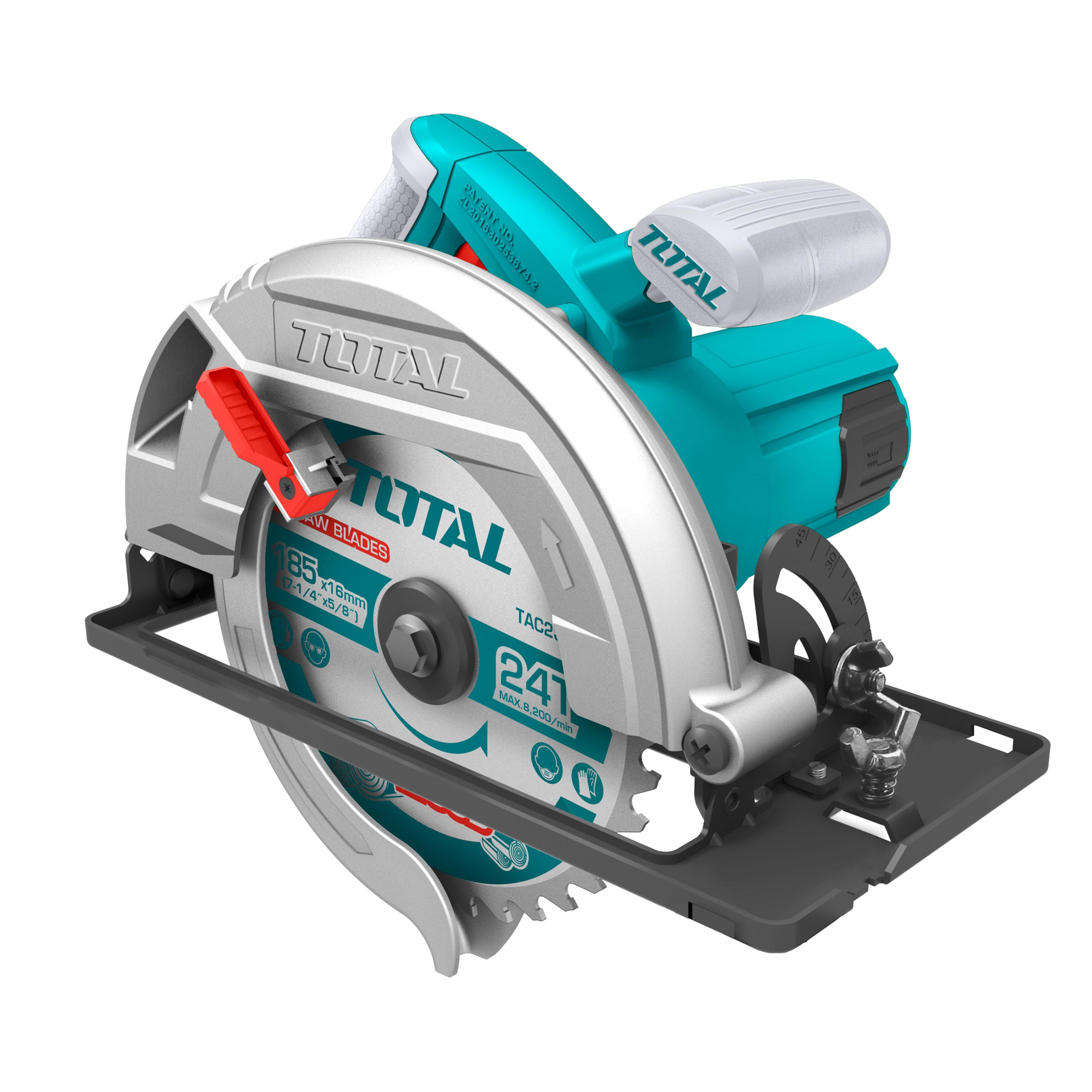 Sierra Circular 1600W 185 mm Total-1