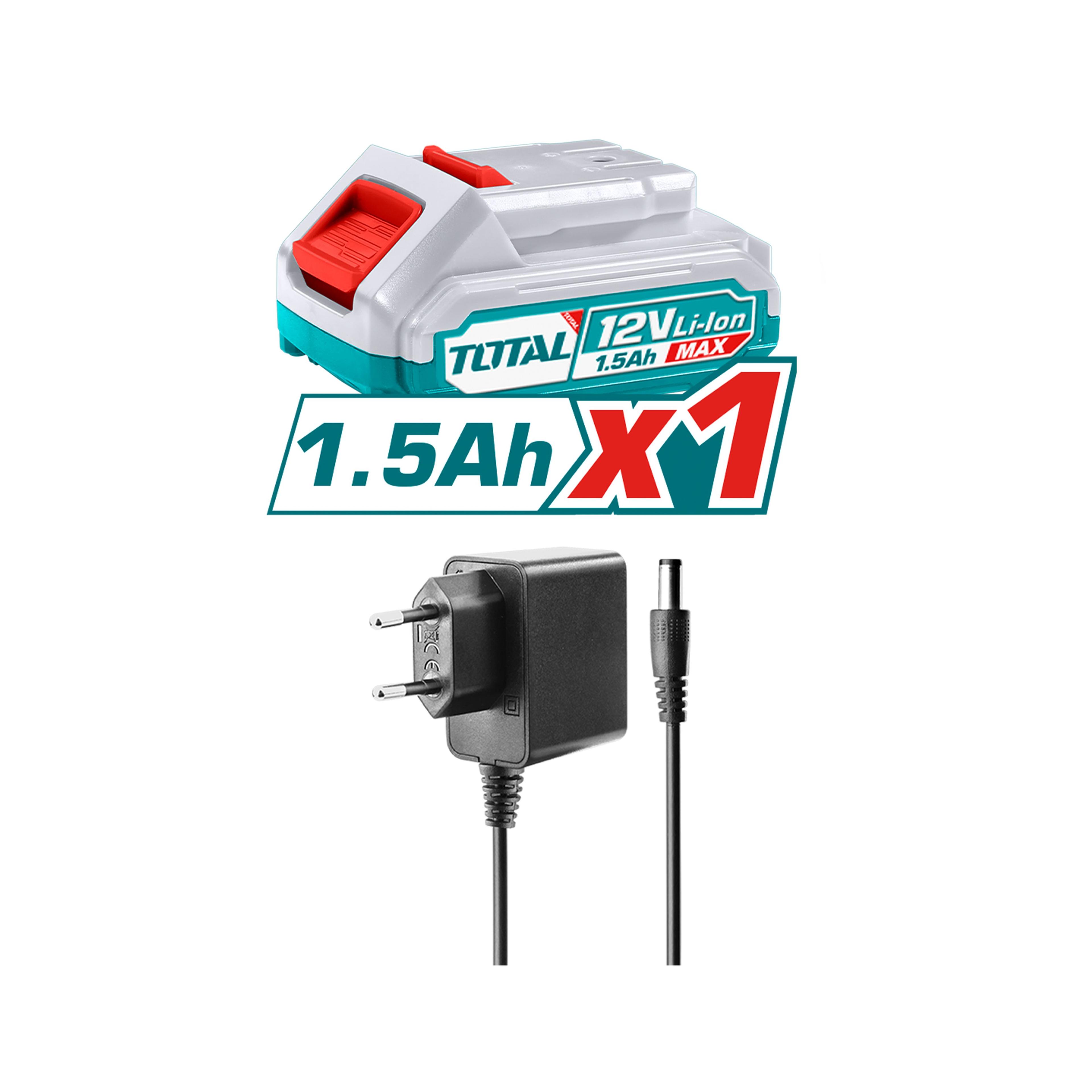 Taladro inalámbrico Litio Ion Total-2