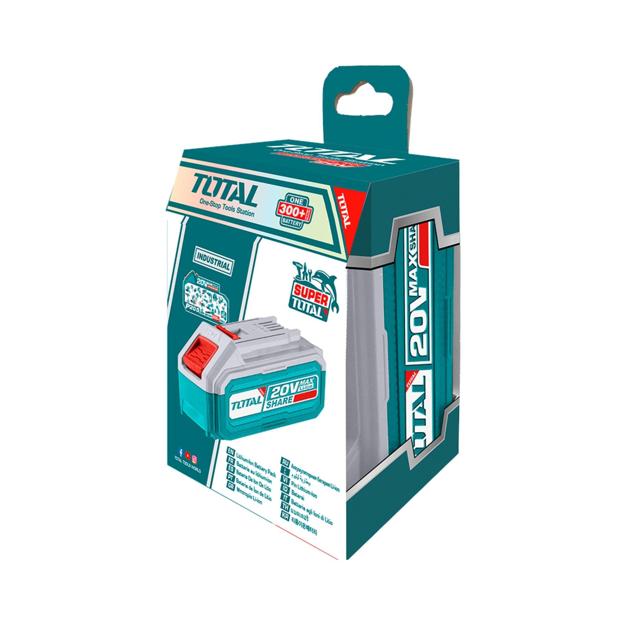 Bateria Litio-ion 20V 5.0ah p20s Total-2