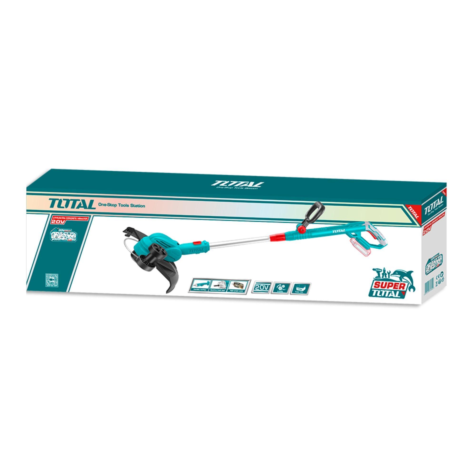 Orilladora Inalambrica 20V 8200 rpm Sin Bateria y Cargador Total-2