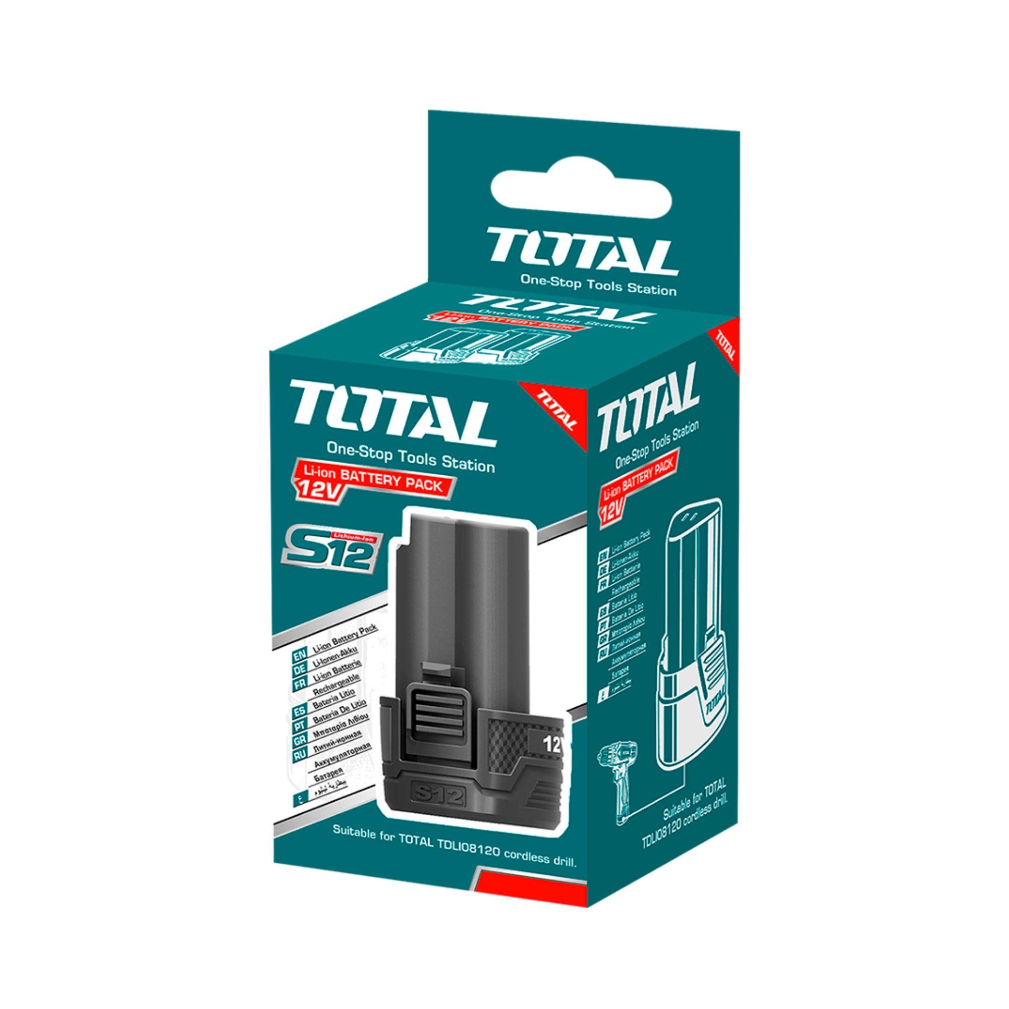 Batería de Litio Ion 12V 1.5Ah S12 Total-2