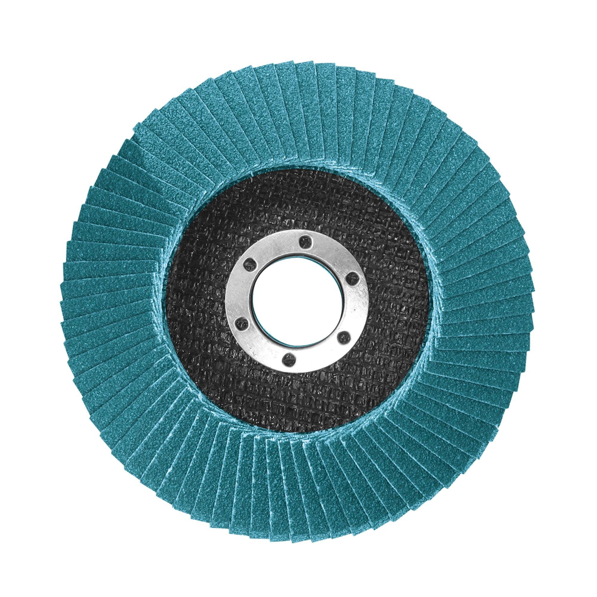 Disco Traslapado 115mm p60 zirconium para Metal Total-2