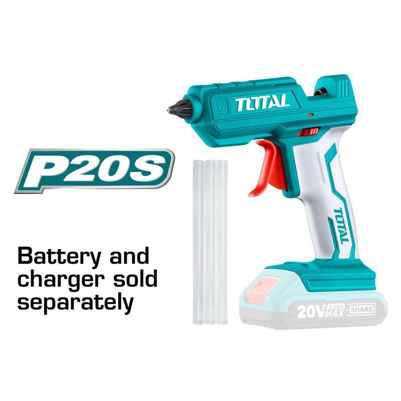 Pistola Silicona Inalámbrico 20V Litio Ion Total-1