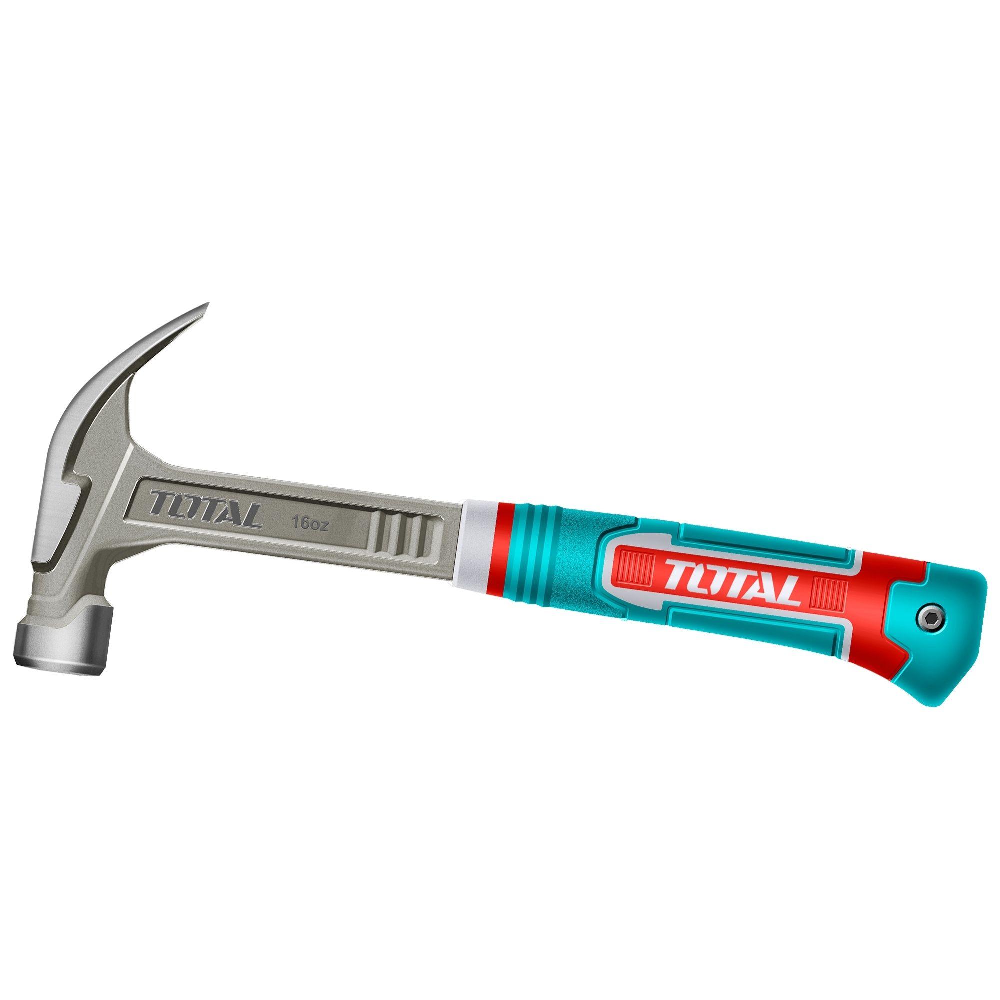 Martillo mango Fibra 16oz Total-2