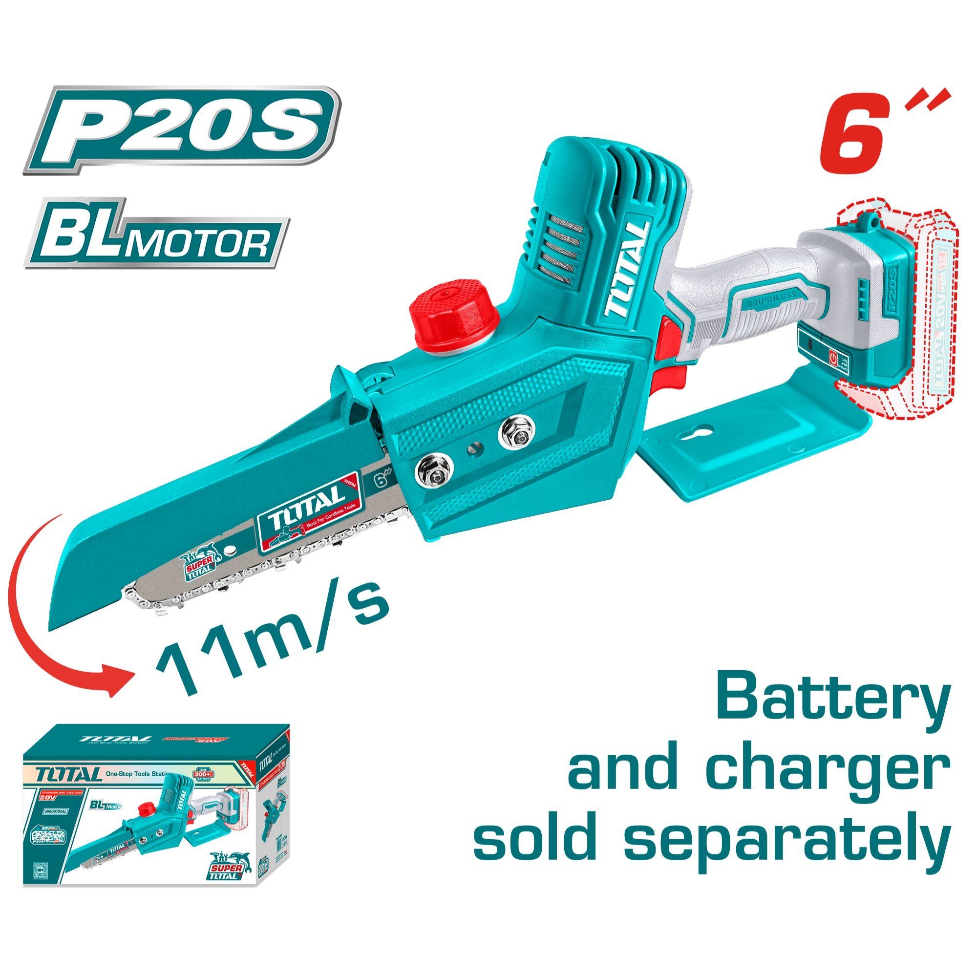 Motosierra Mini 6" Inalámbrico 20V Total-3