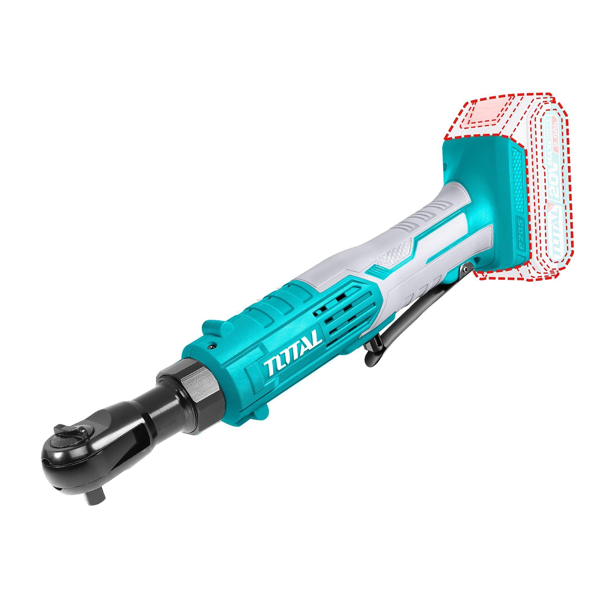Llave Chicharra Inalámbrica 20V 3/8" 65 Nm, Batería y Cargador Total-1
