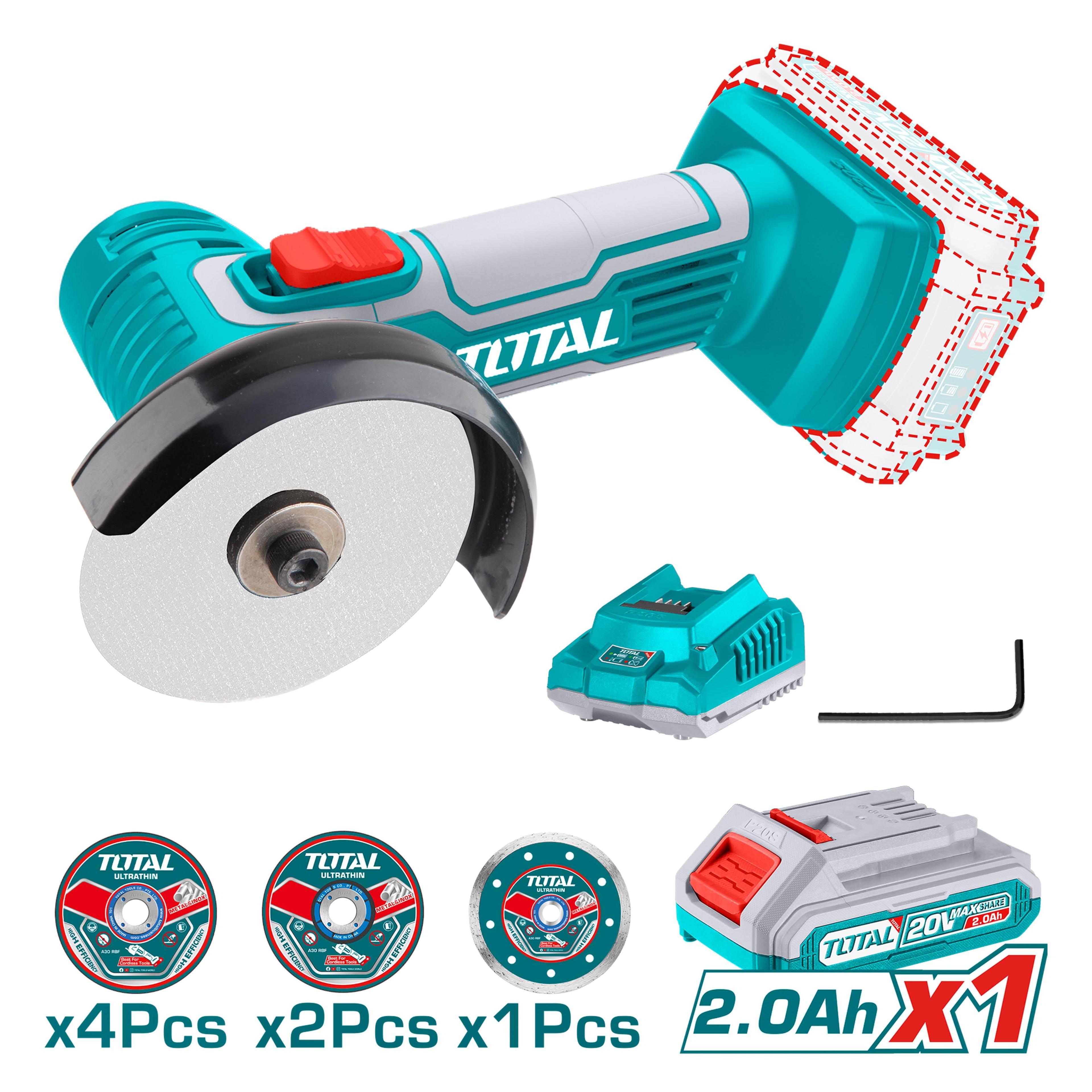 Mini Cortador Inalámbrica 3" 20V Total-8
