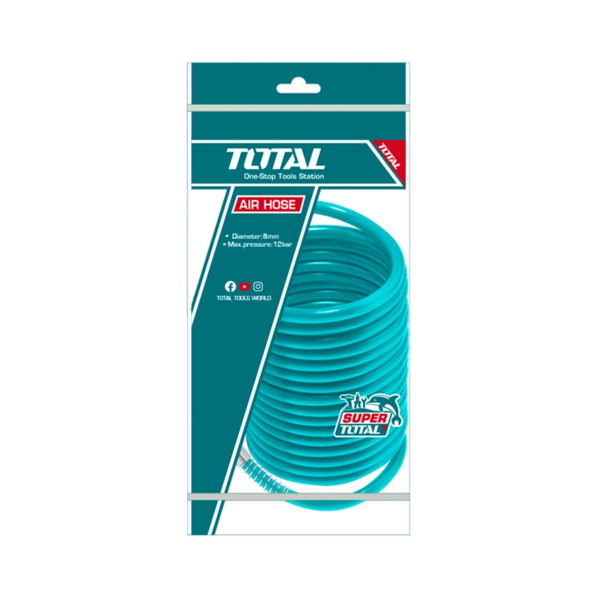 Manguera de Aire 15mt para Compresor Total-2