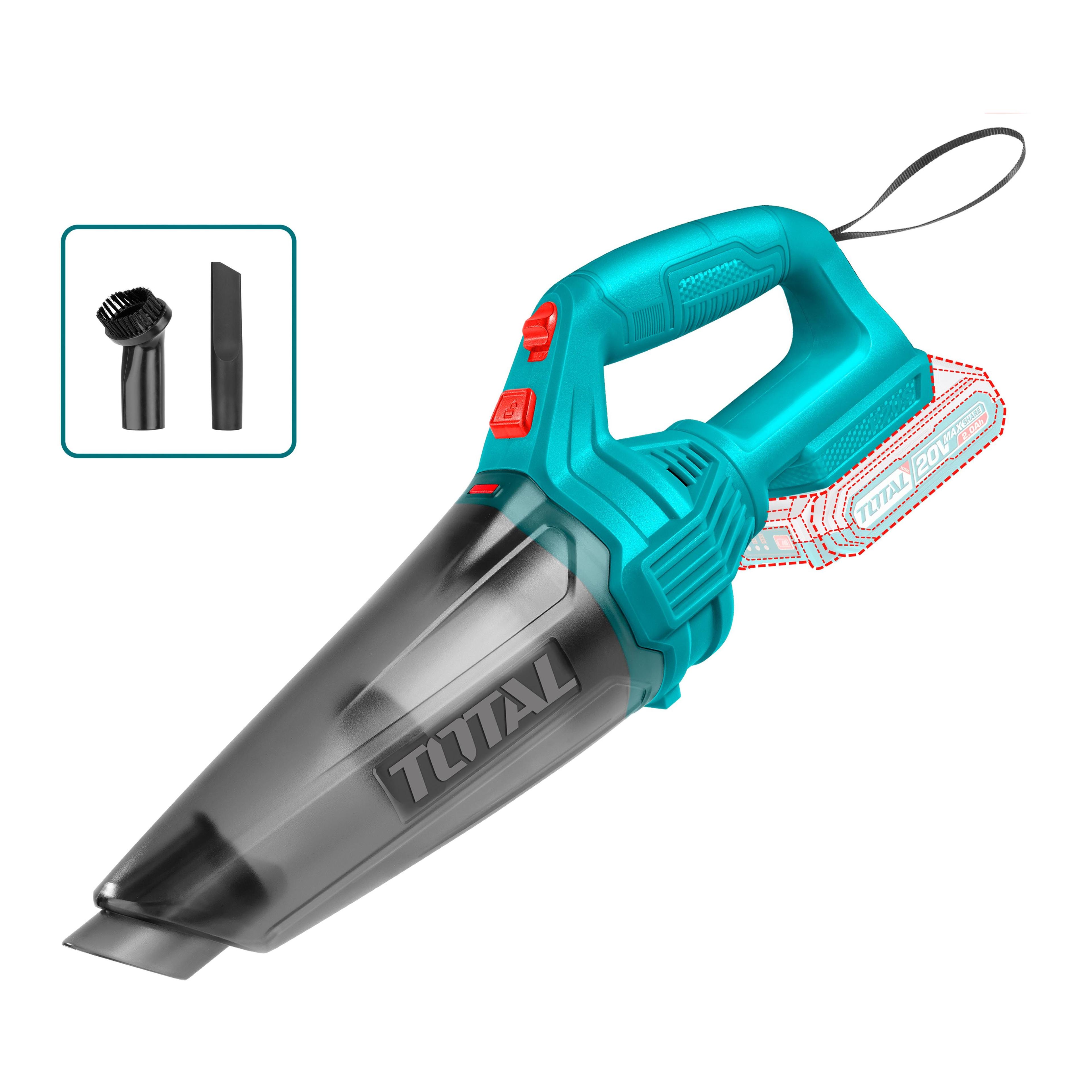 Aspiradora Inalambrico Litio-ion 20V 0.5L Total-0