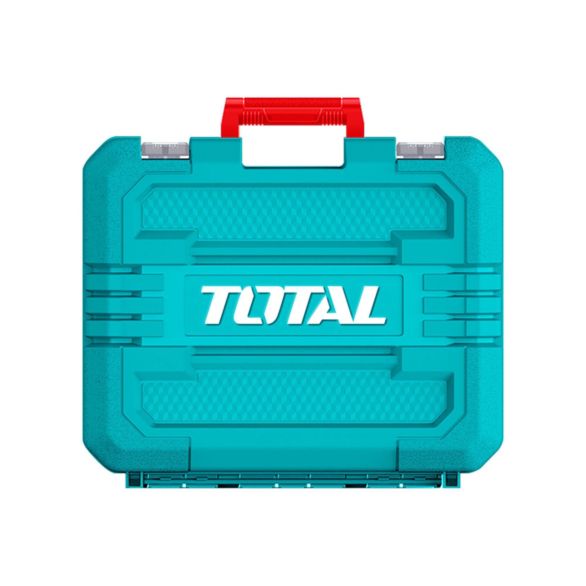 Kit Atornillador de Impacto y Taladro 20V con 2 Baterías y Cargador Total-4