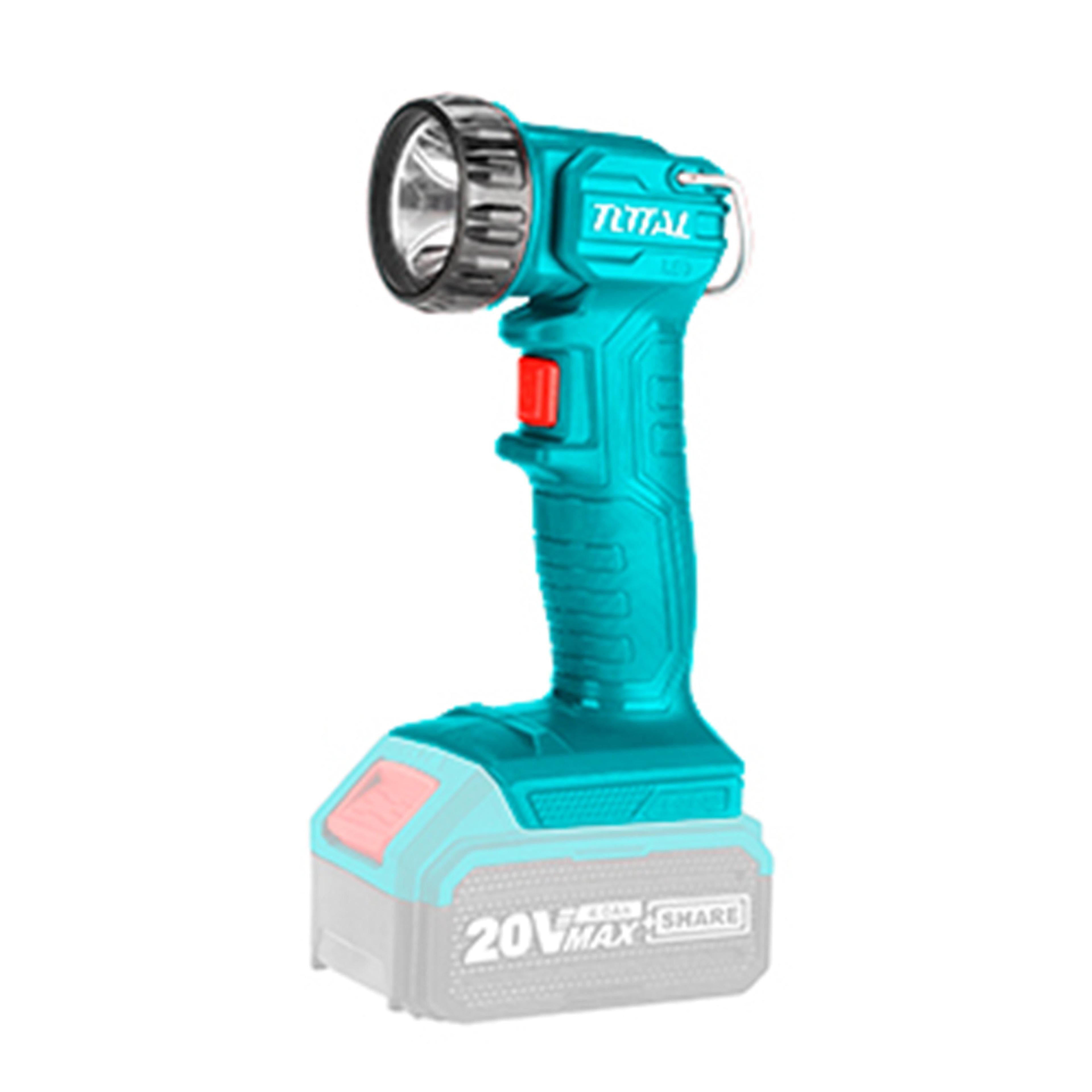 KIT TALADRO + ESMERIL + LAMPARA  20V TOTAL-2