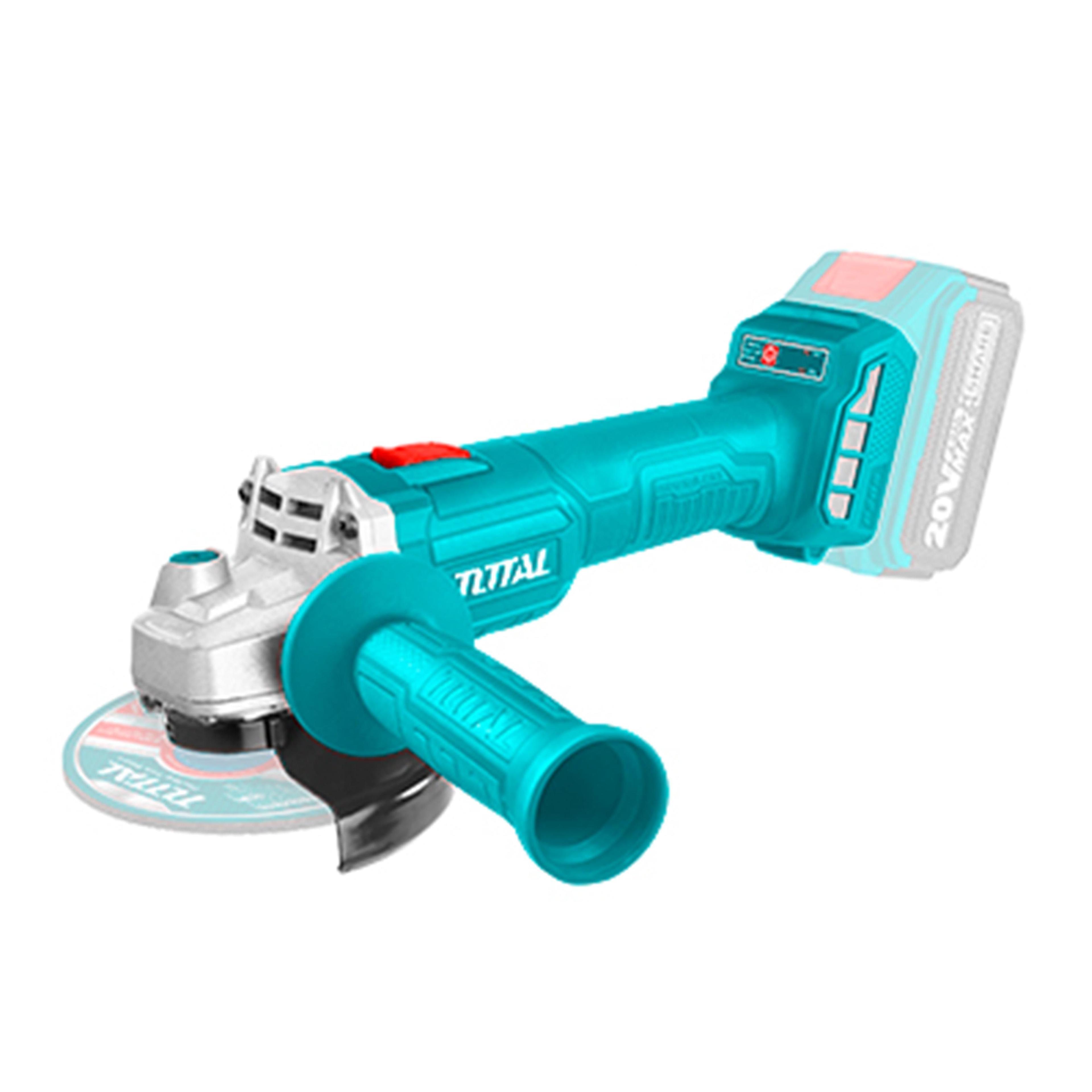 KIT TALADRO + ESMERIL + LAMPARA  20V TOTAL-3
