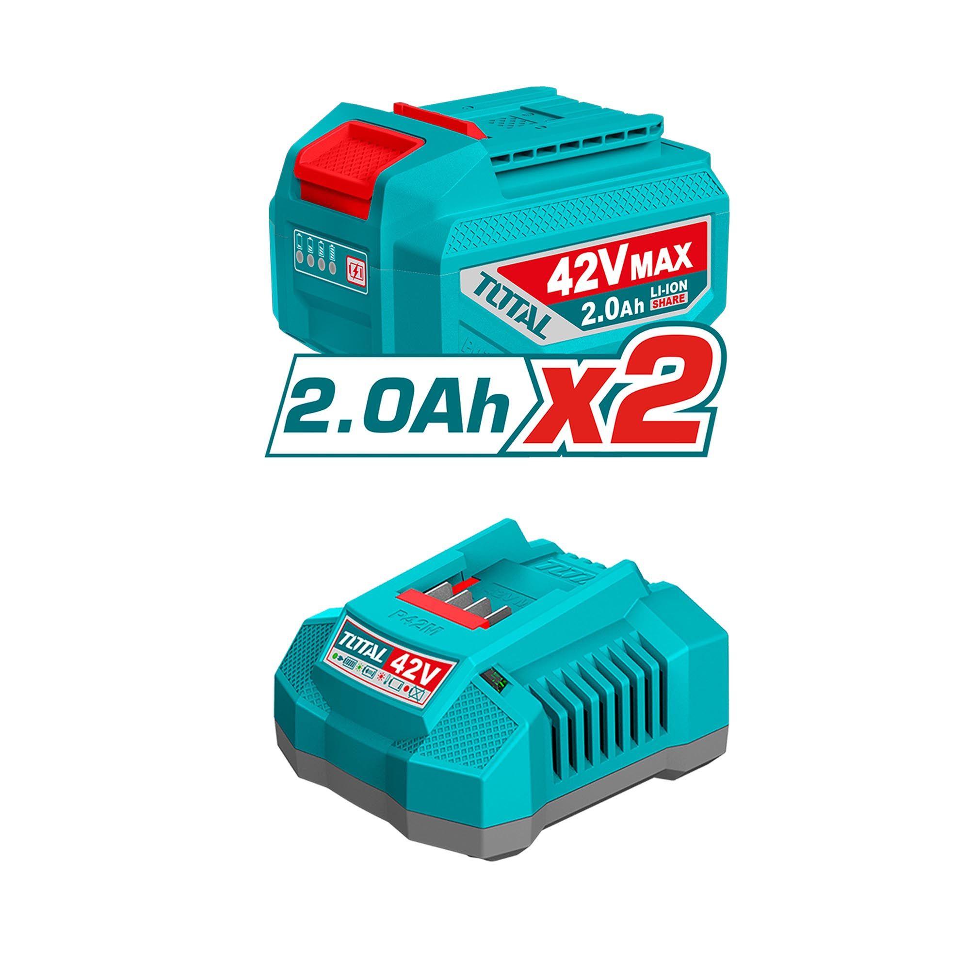 Esmeril Angular 1080W brushless 42V Total-2