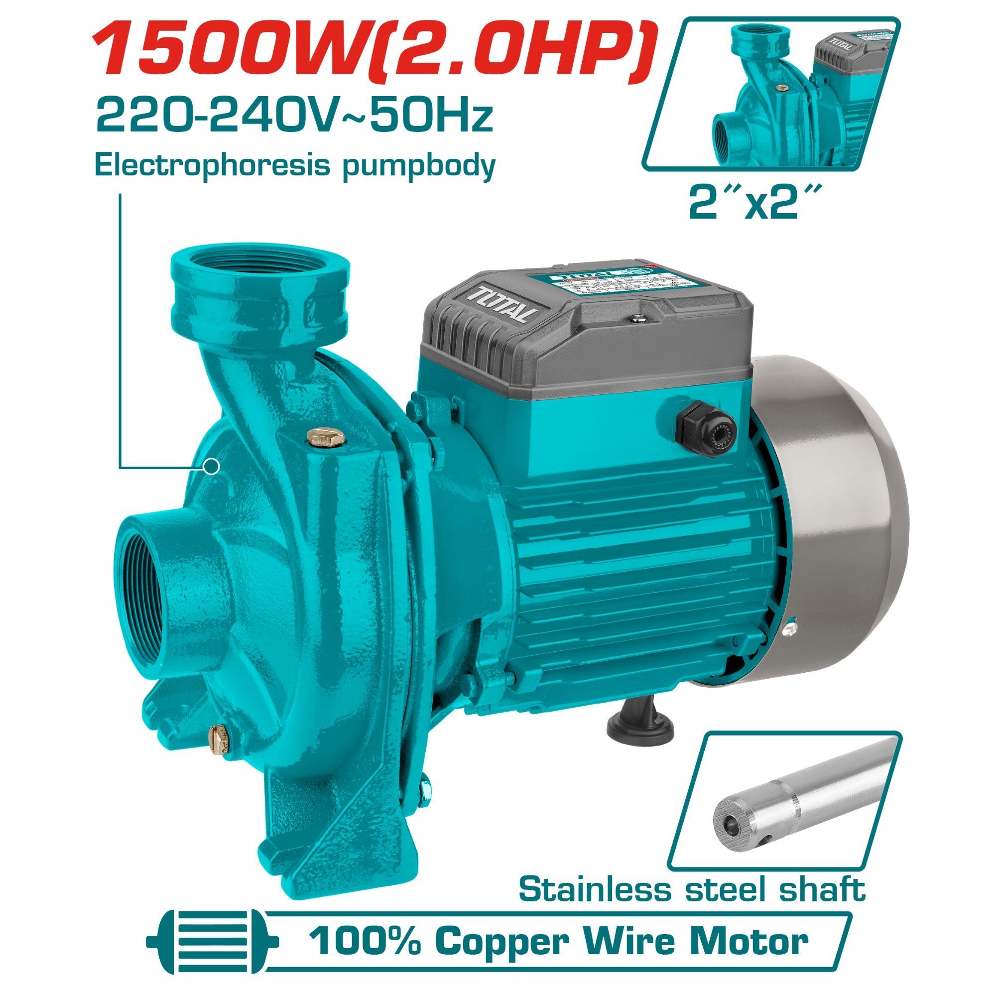 Bomba de Agua centrifuga 2hp 2x2 Total-2