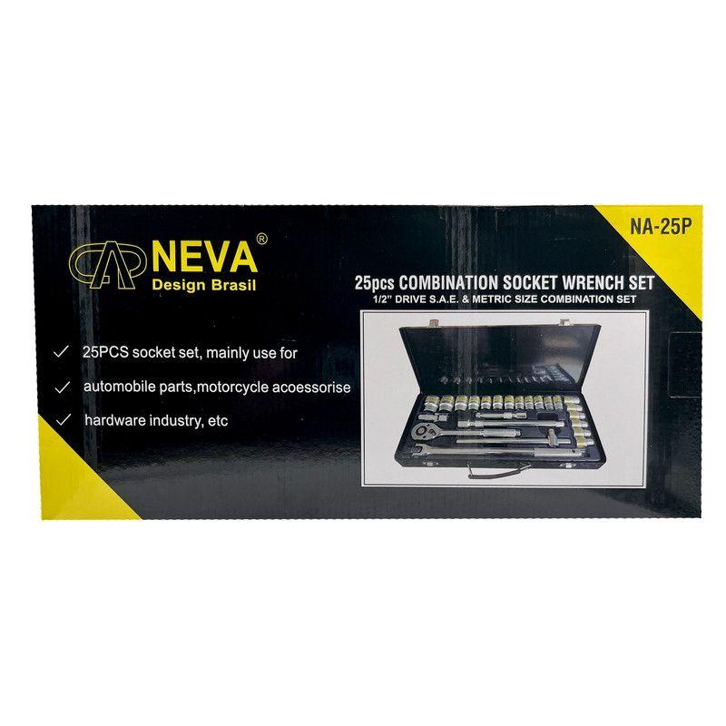 Juego de Dados Herramientas de 25 Piezas Neva-3
