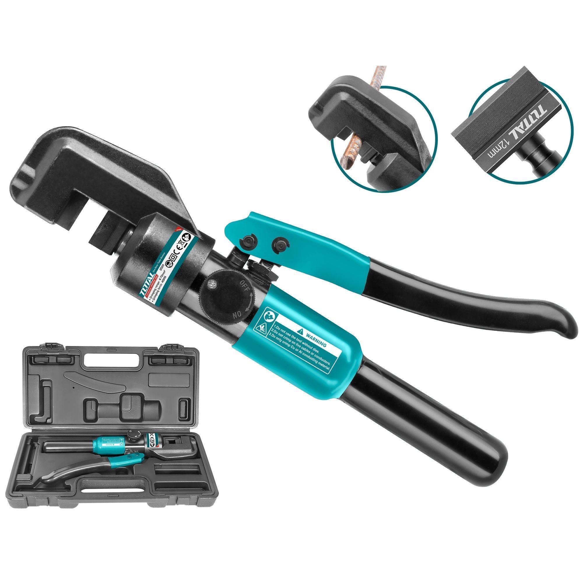 Prensa Aprieta Terminal Hidráulico 4-12mm 45kn Total-0