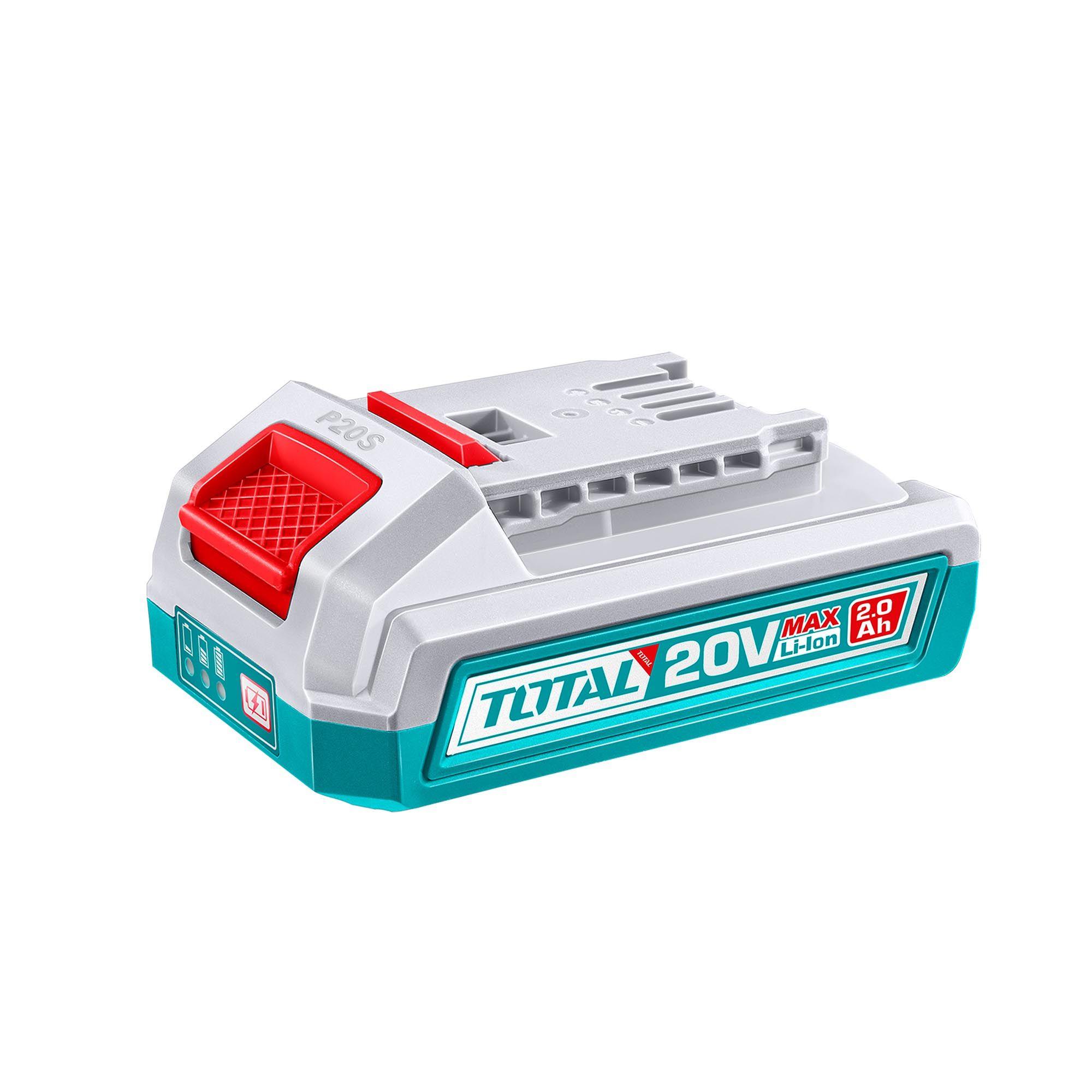 Batería de Litio Ion 20V 2.0Ah P20S Led Total-1