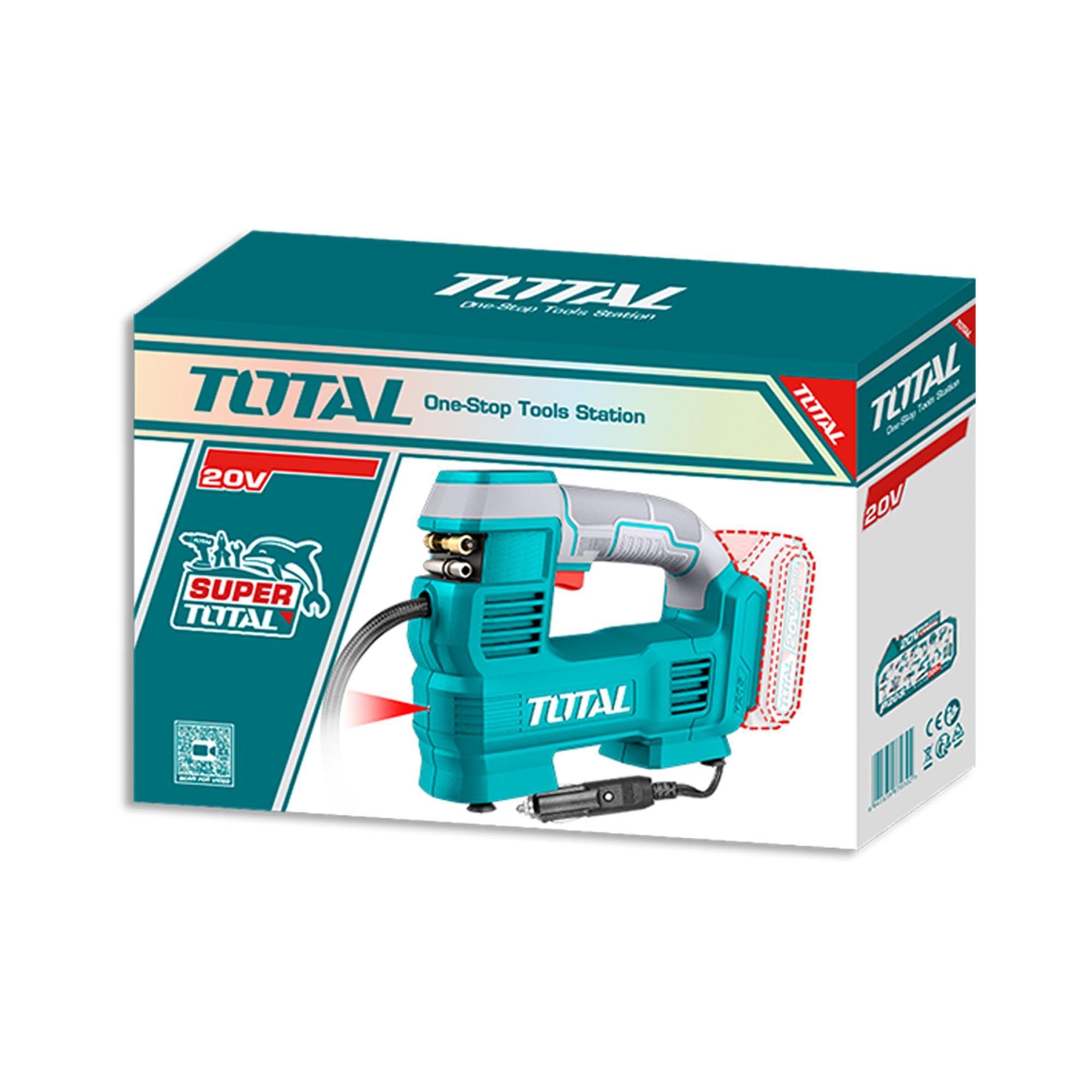 Compresor Auto Inalámbrico 20V 160psi Total-3
