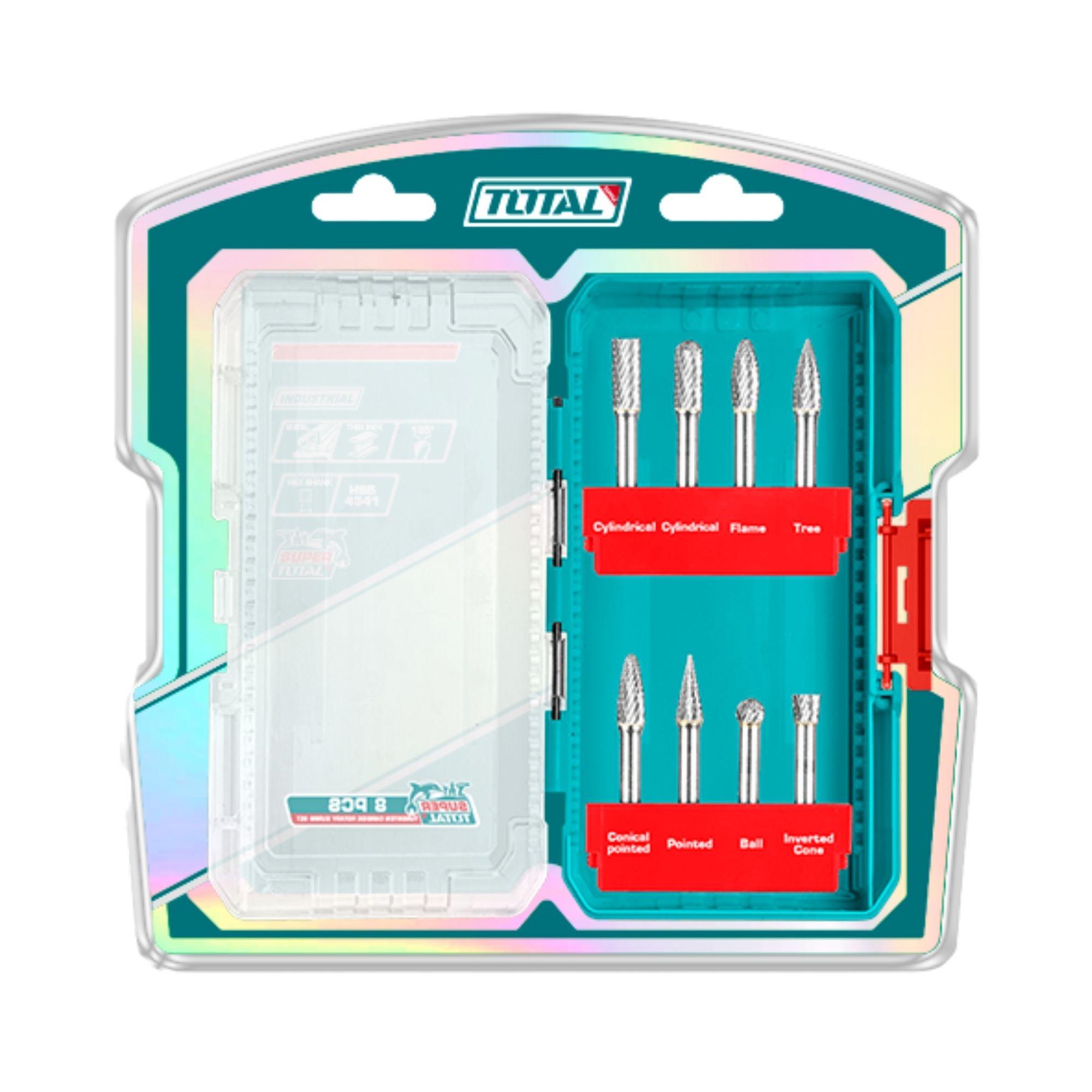 Juego de Fresas Rotativas de carburo tungsteno por 8-2