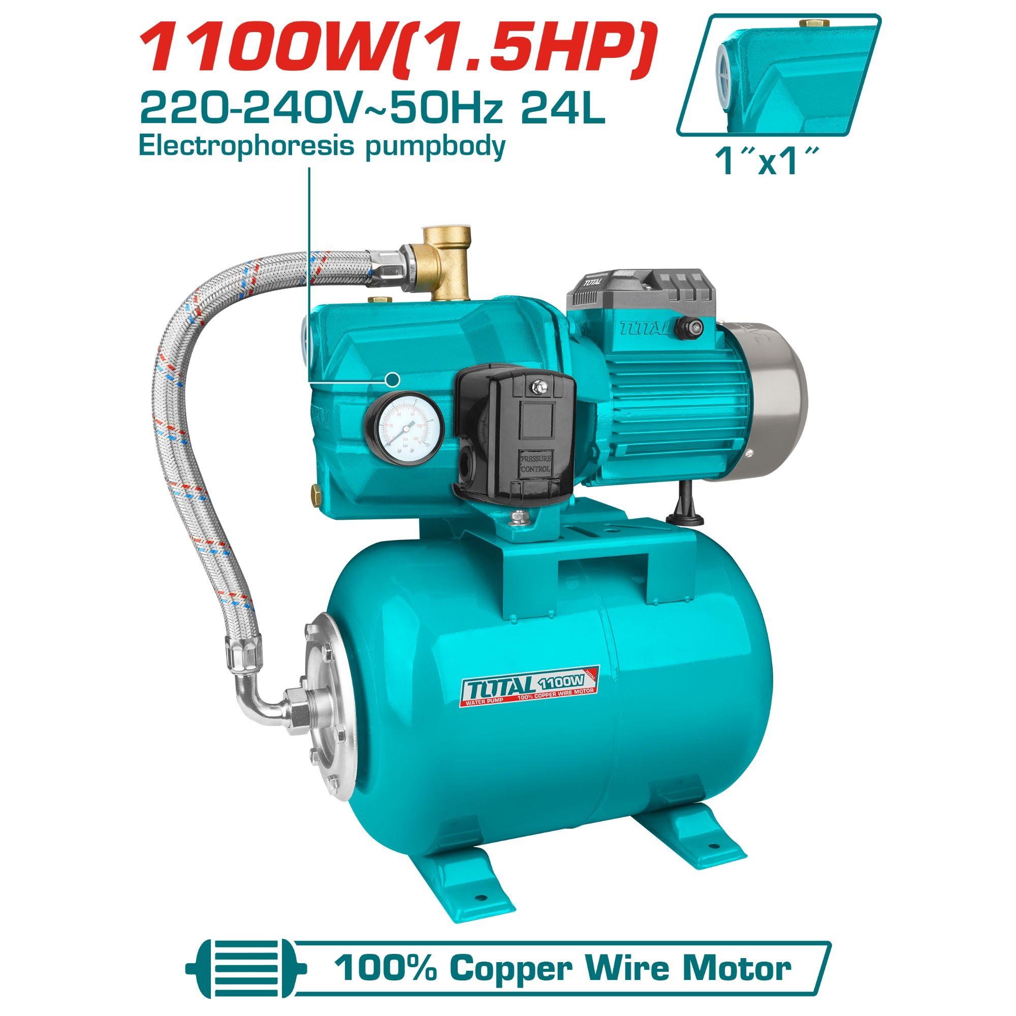 Bomba de Agua 1100W 1.5hp Total-2