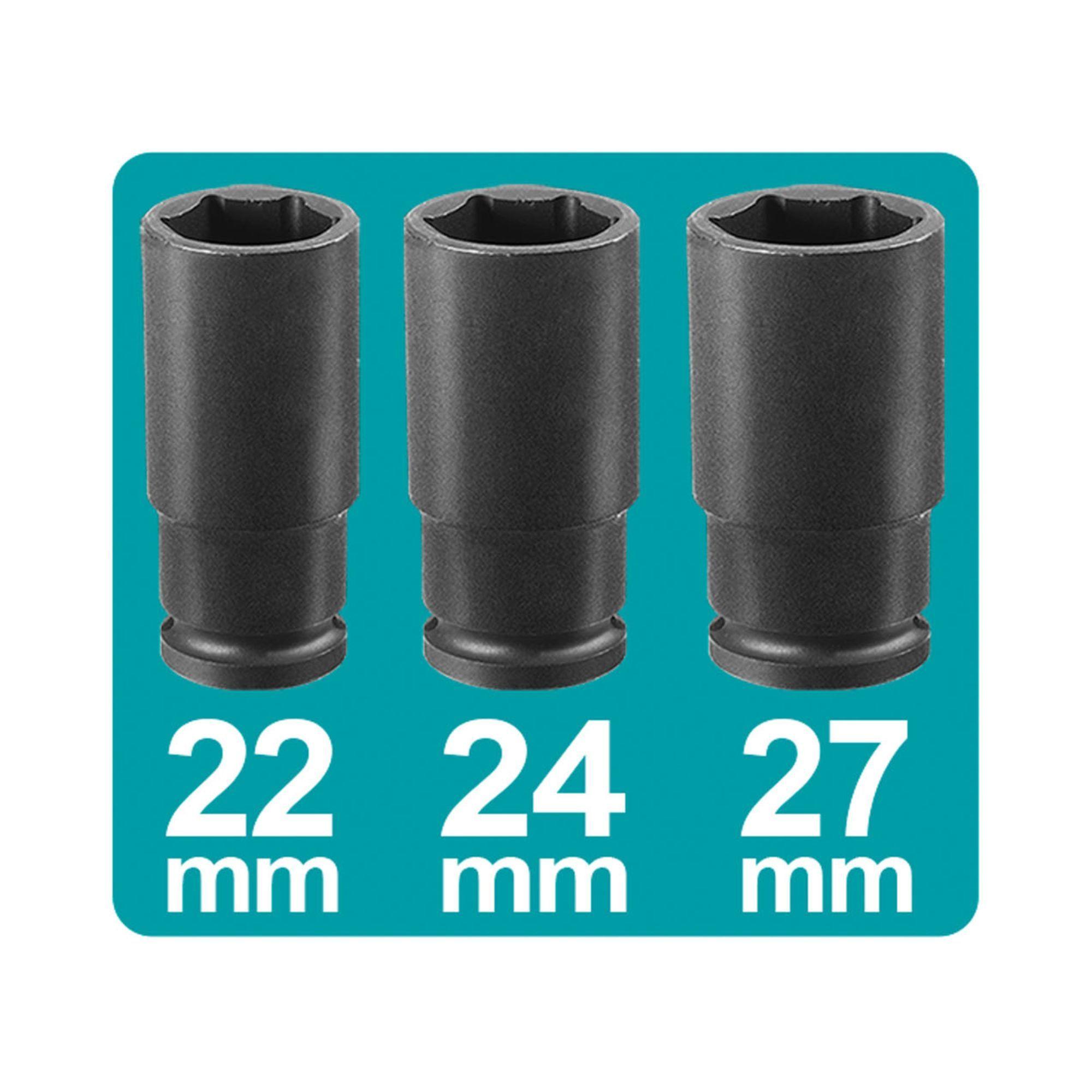 Llave de Impacto Inalámbrico 1/2" 20V 850NM Total-2